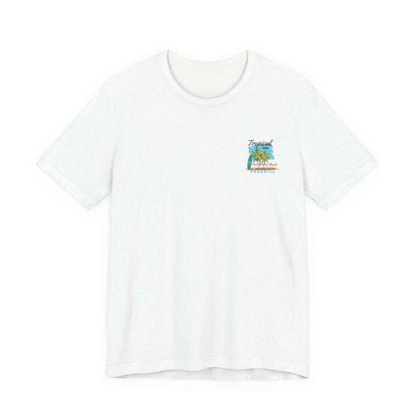 Tropical Paradise Tee: Summer Beach Vibes(Light)