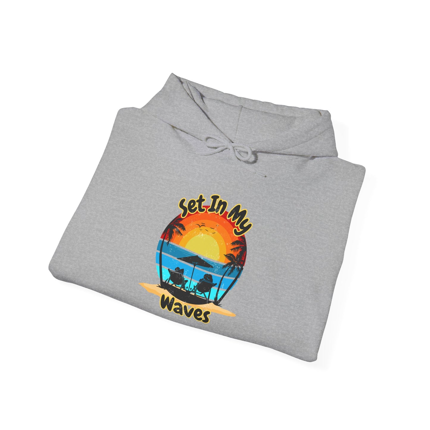 "Set In My Waves" Tropical Paradise Hoodie