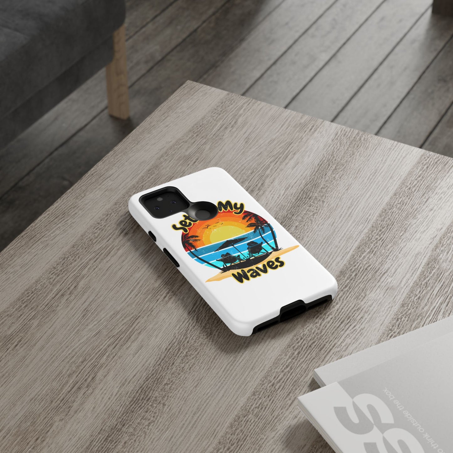 "Set In My Waves" Tropical Surf Beach Paradise Phone Case