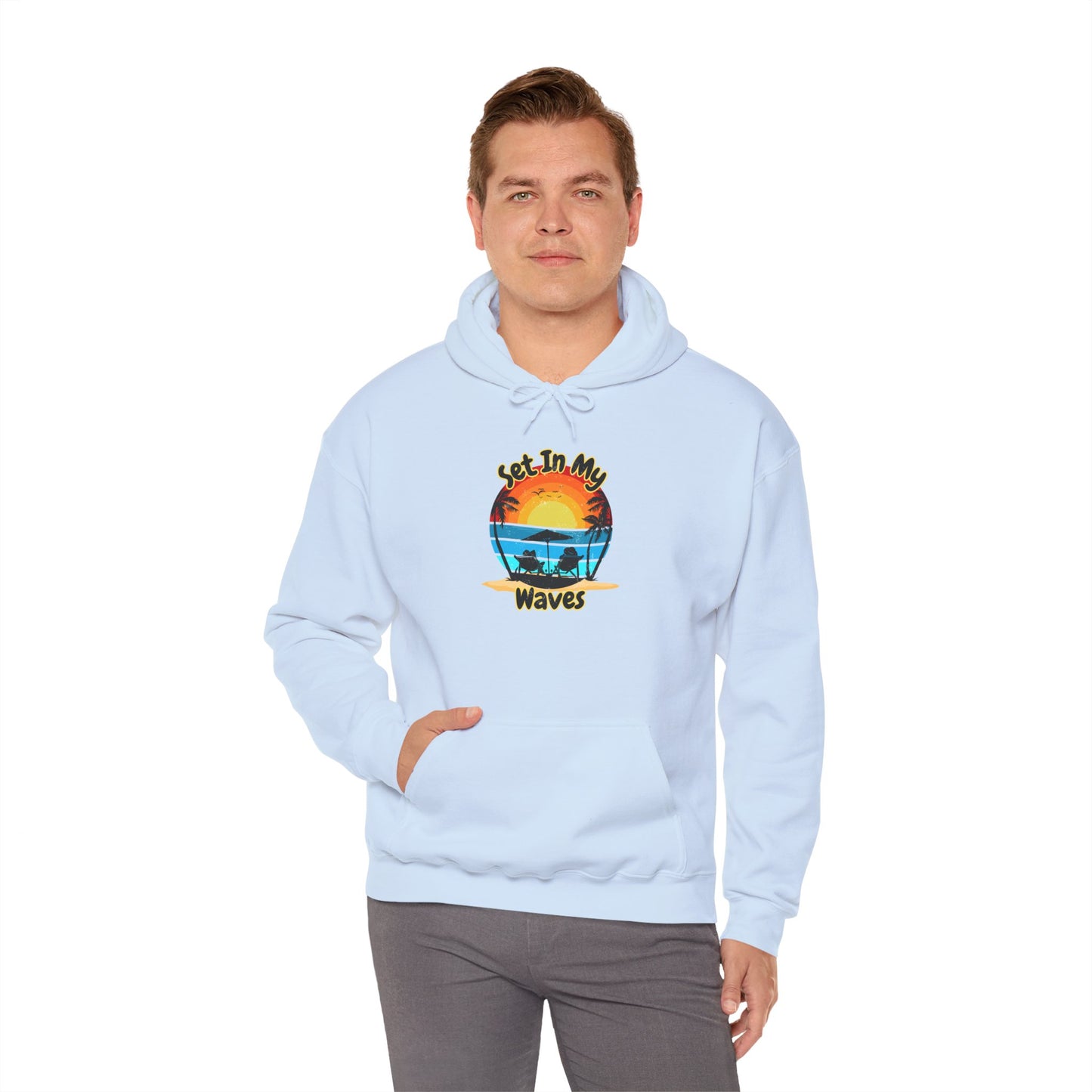 "Set In My Waves" Tropical Paradise Hoodie