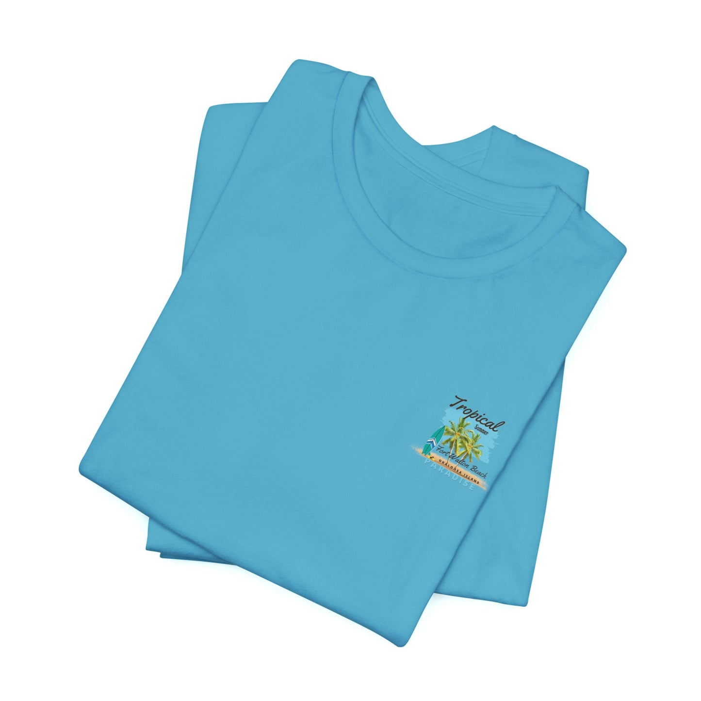 Tropical Paradise Fort Walton Beach/Destin T-Shirt(Light Colors)