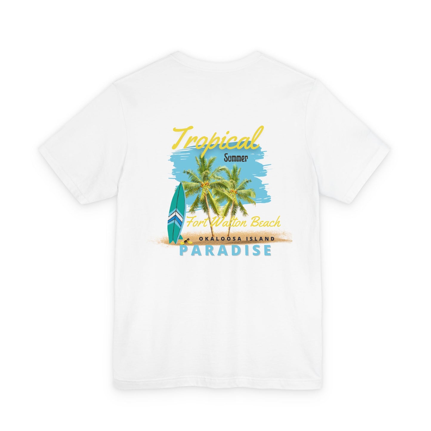 Tropical Paradise Fort Walton Beach/Destin T-Shirt(Dark Colors)