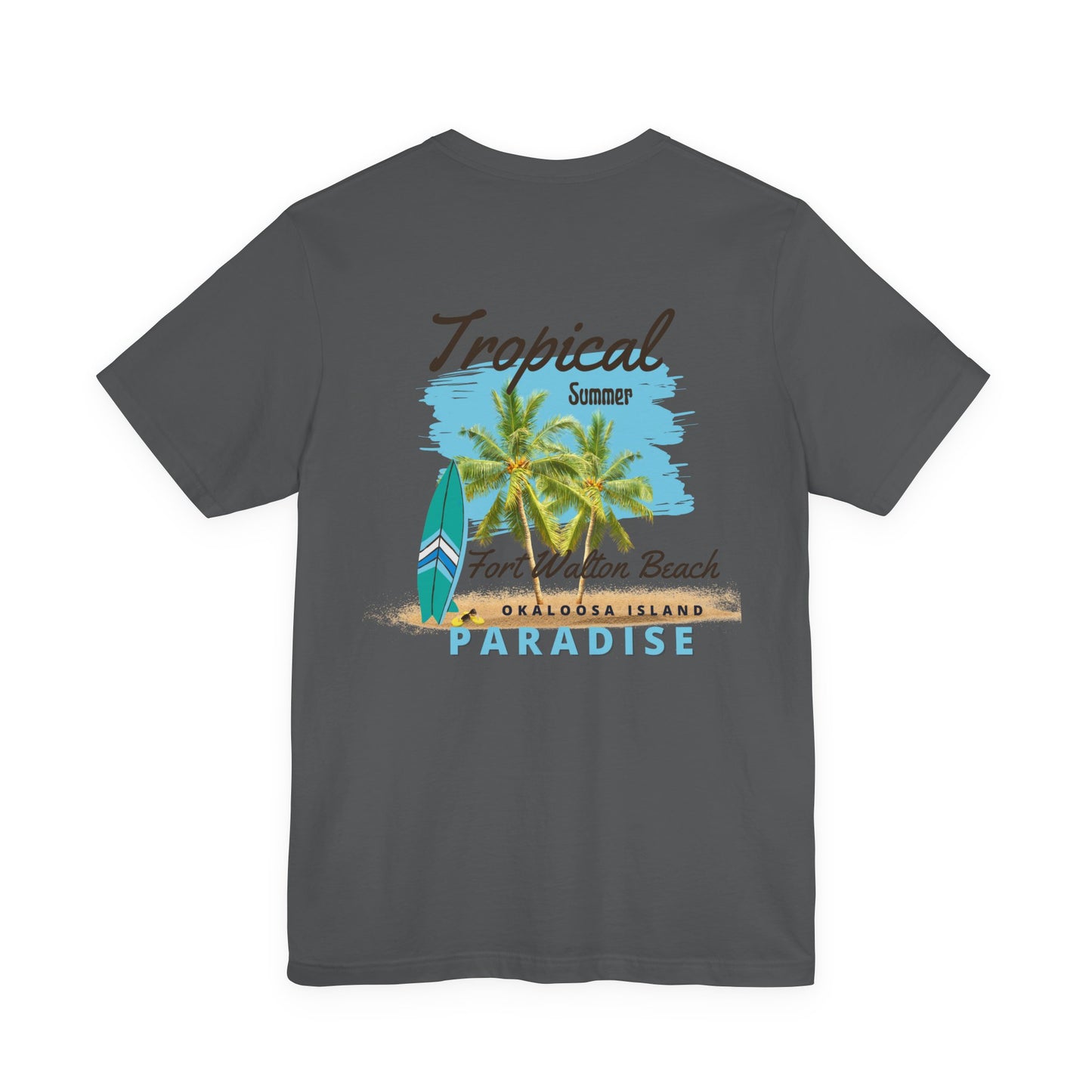 Tropical Paradise Fort Walton Beach/Destin T-Shirt(Light Colors)