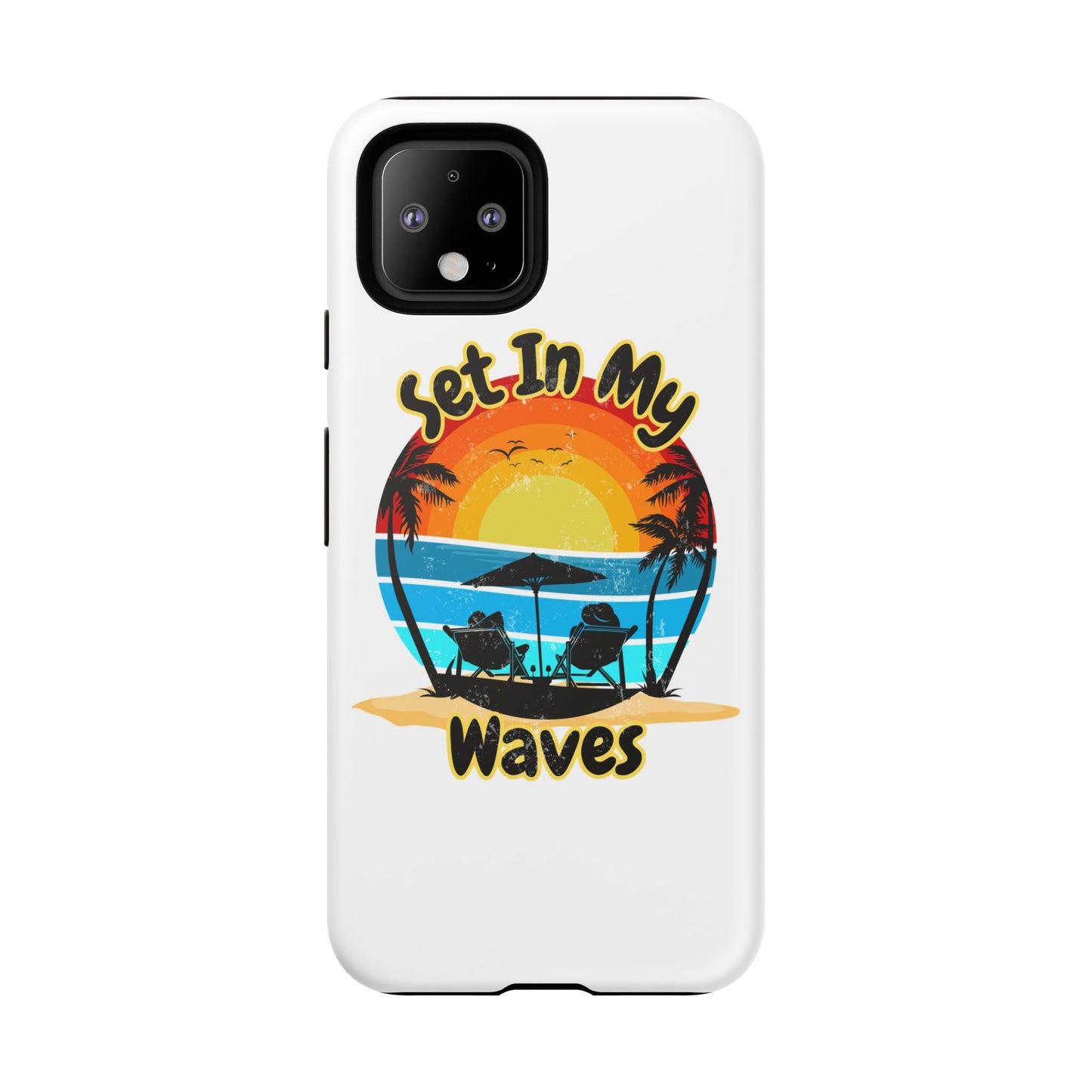"Set In My Waves" Tropical Surf Beach Paradise Phone Case
