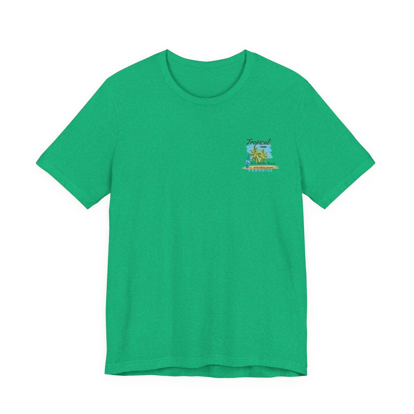Tropical Paradise Tee: Summer Beach Vibes(Light)