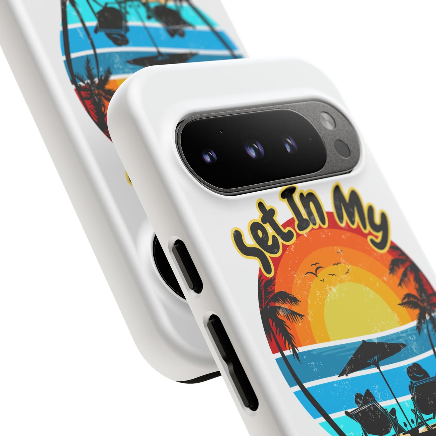 "Set In My Waves" Tropical Surf Beach Paradise Phone Case