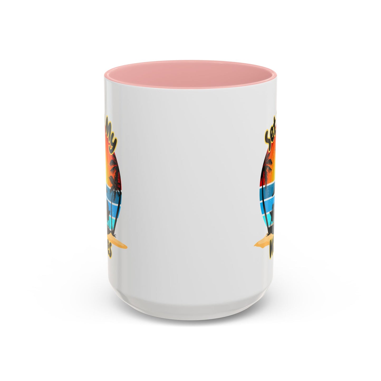 "Set In My Waves" Accent Coffee Mug (11, 15oz)
