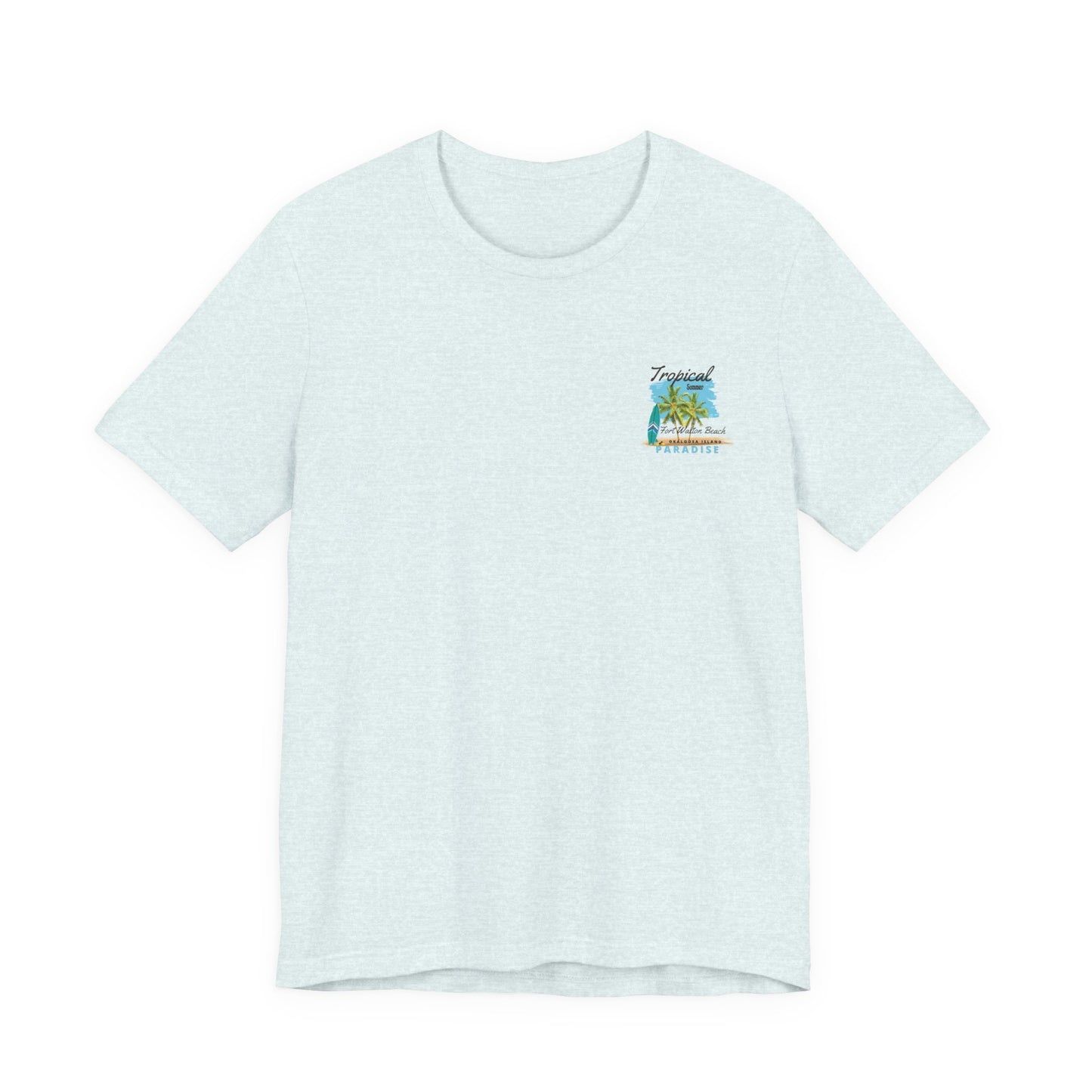 Tropical Paradise Tee: Summer Beach Vibes(Light)