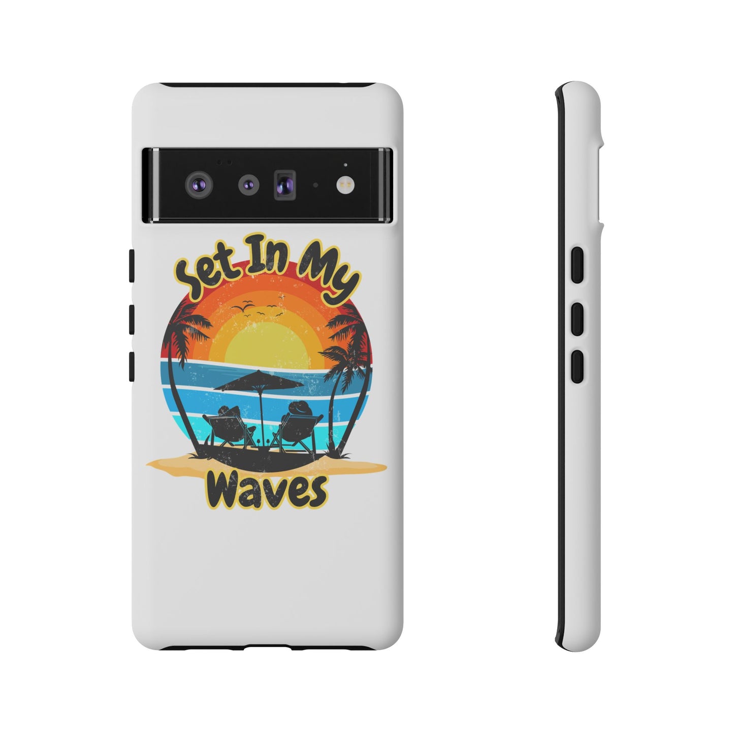 "Set In My Waves" Tropical Surf Beach Paradise Phone Case