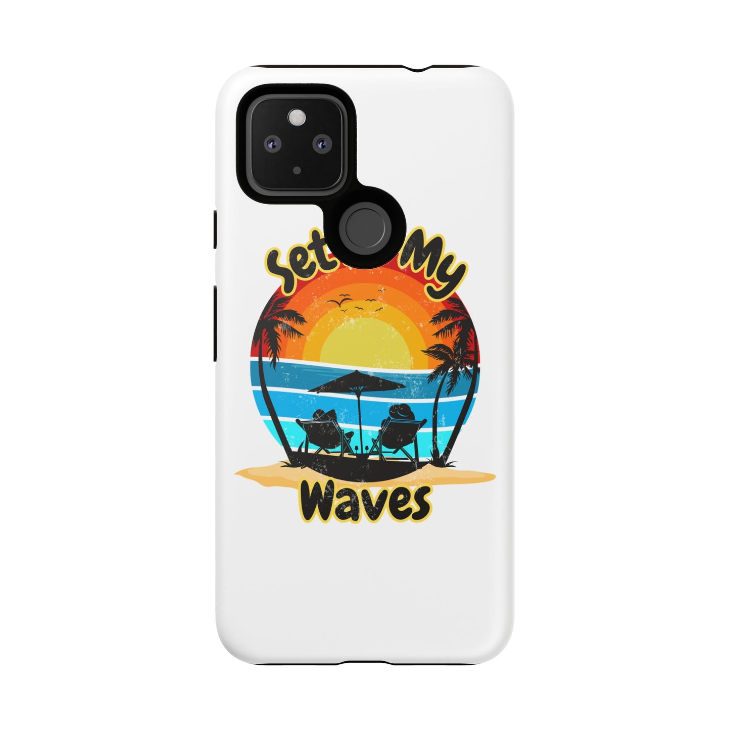 "Set In My Waves" Tropical Surf Beach Paradise Phone Case