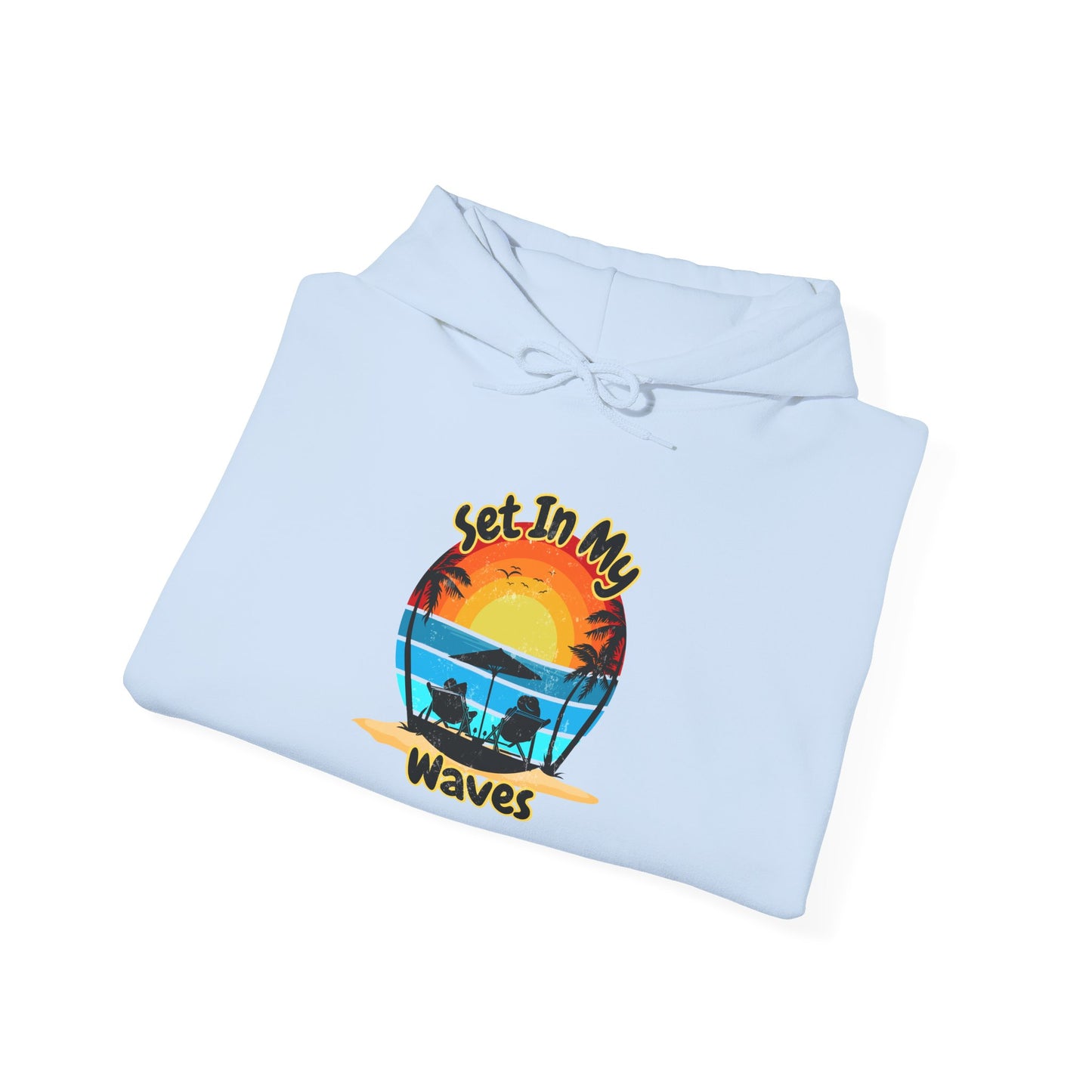 "Set In My Waves" Tropical Paradise Hoodie