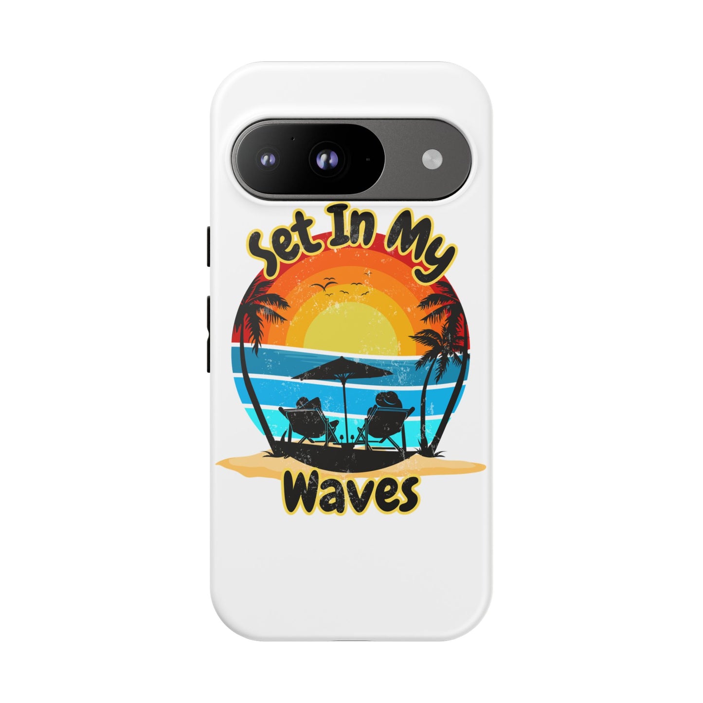 "Set In My Waves" Tropical Surf Beach Paradise Phone Case