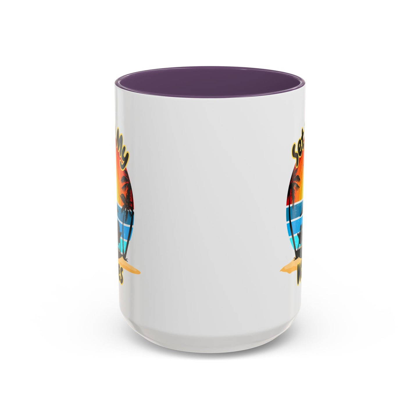 "Set In My Waves" Accent Coffee Mug (11, 15oz)