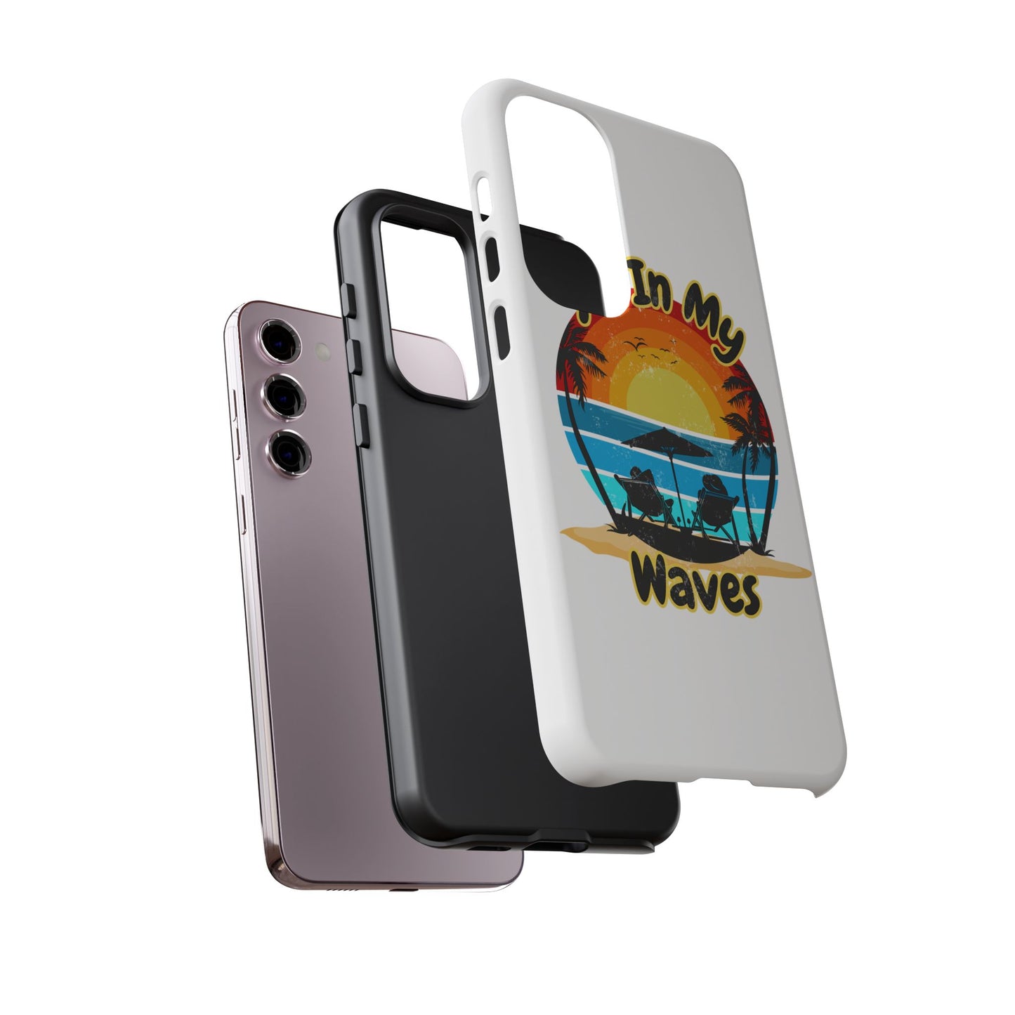 "Set In My Waves" Tropical Surf Beach Paradise Phone Case