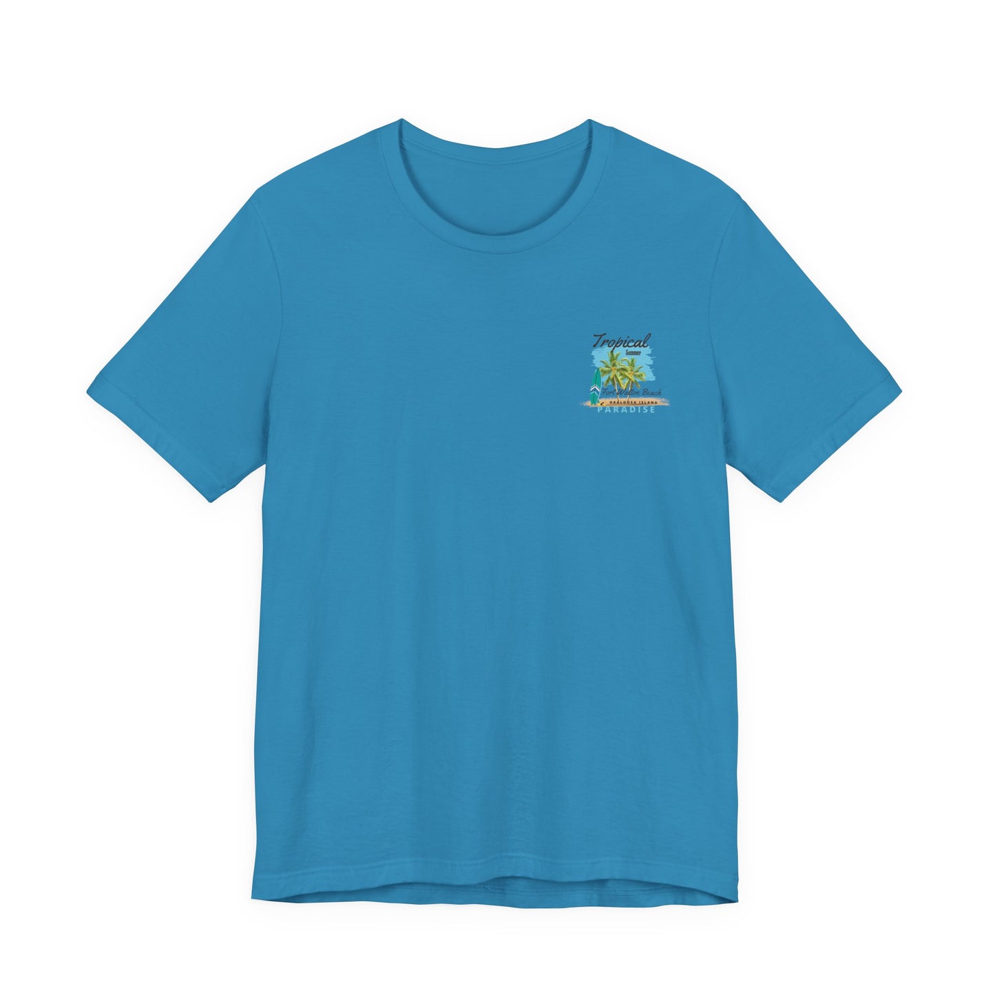 Tropical Paradise Tee: Summer Beach Vibes(Light)