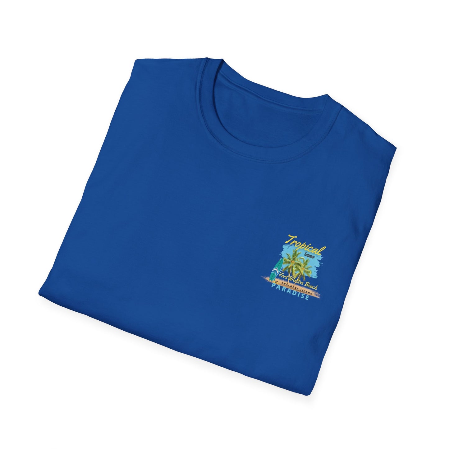 Tropical Summer T-Shirt, Paradise Tee, Beach Vacation Shirt, Casual Wear, Gift for Beach Lovers