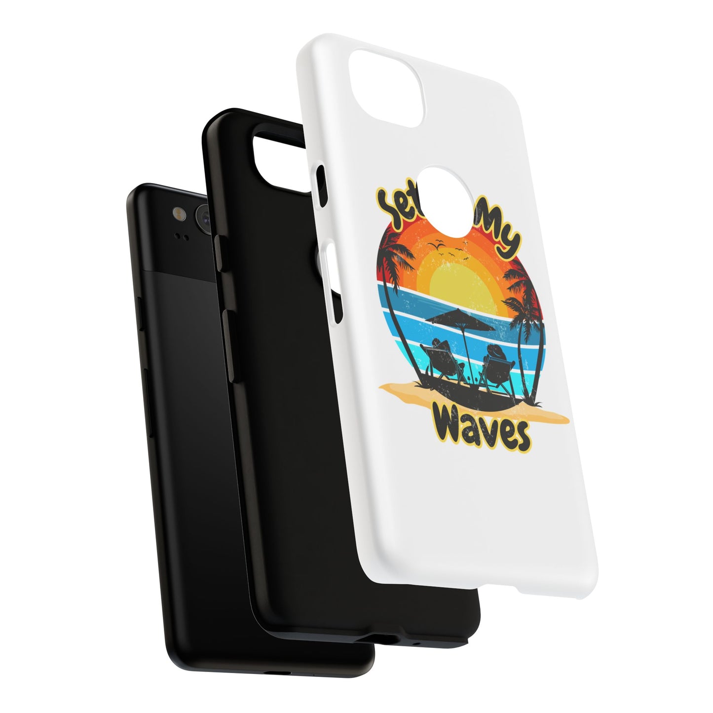"Set In My Waves" Tropical Surf Beach Paradise Phone Case