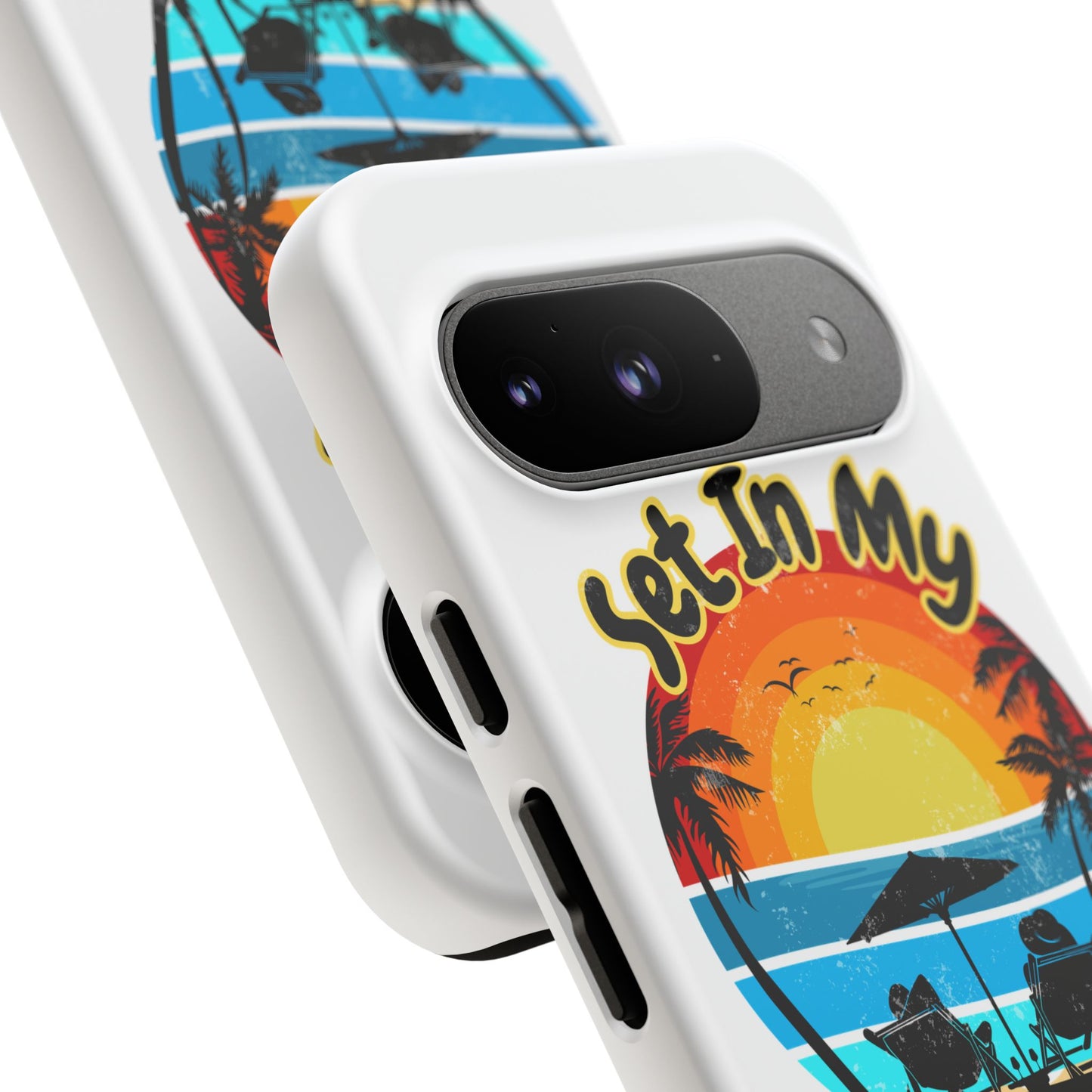 "Set In My Waves" Tropical Surf Beach Paradise Phone Case