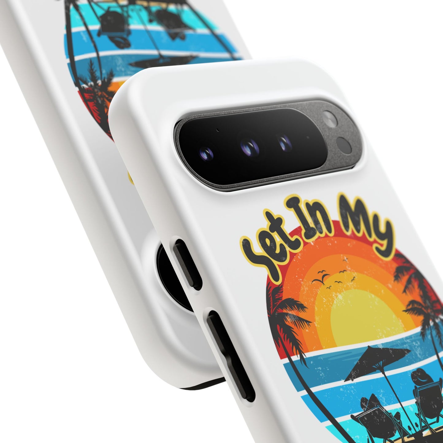 "Set In My Waves" Tropical Surf Beach Paradise Phone Case