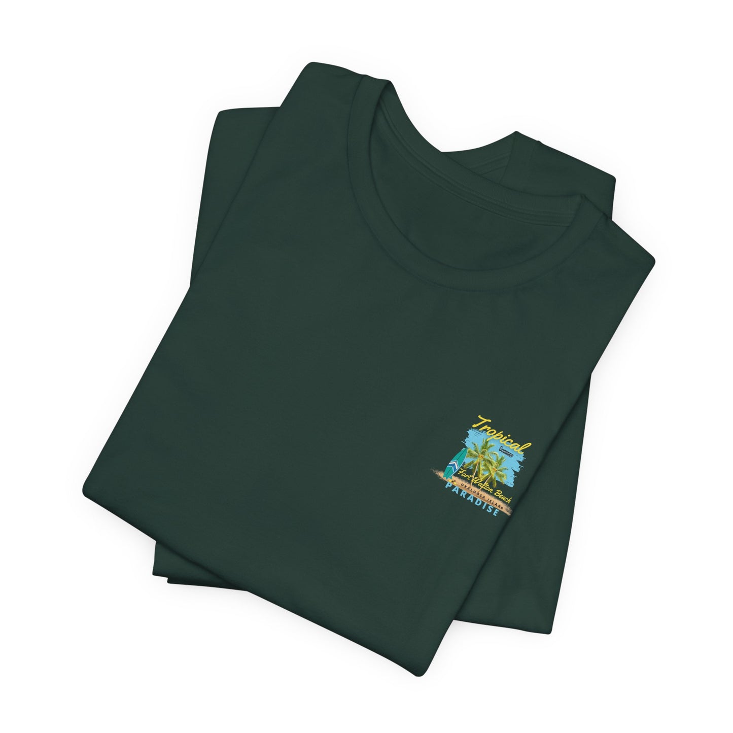 Tropical Paradise Fort Walton Beach/Destin T-Shirt(Dark Colors)