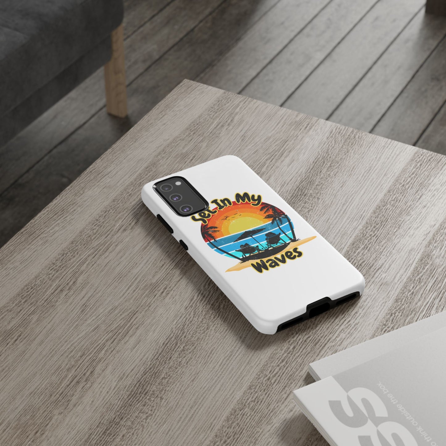 "Set In My Waves" Tropical Surf Beach Paradise Phone Case
