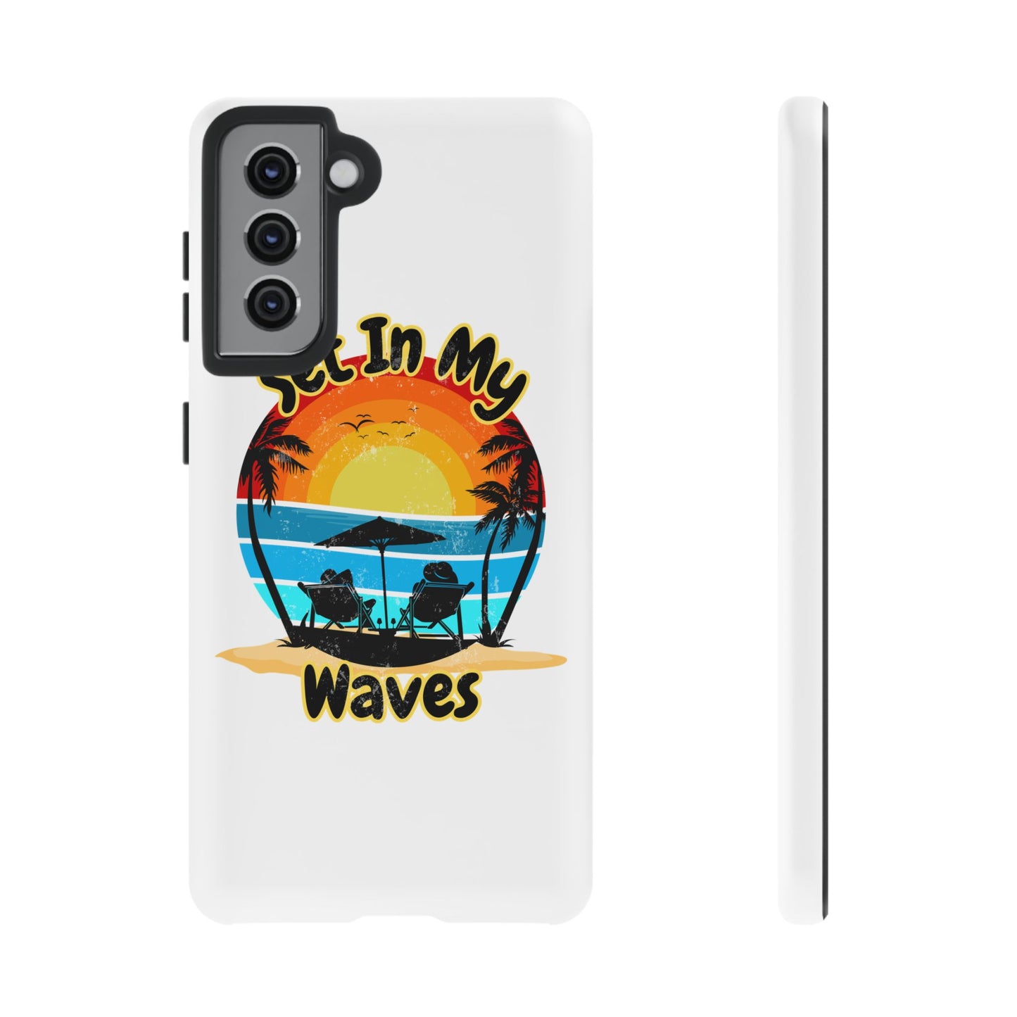 "Set In My Waves" Tropical Surf Beach Paradise Phone Case