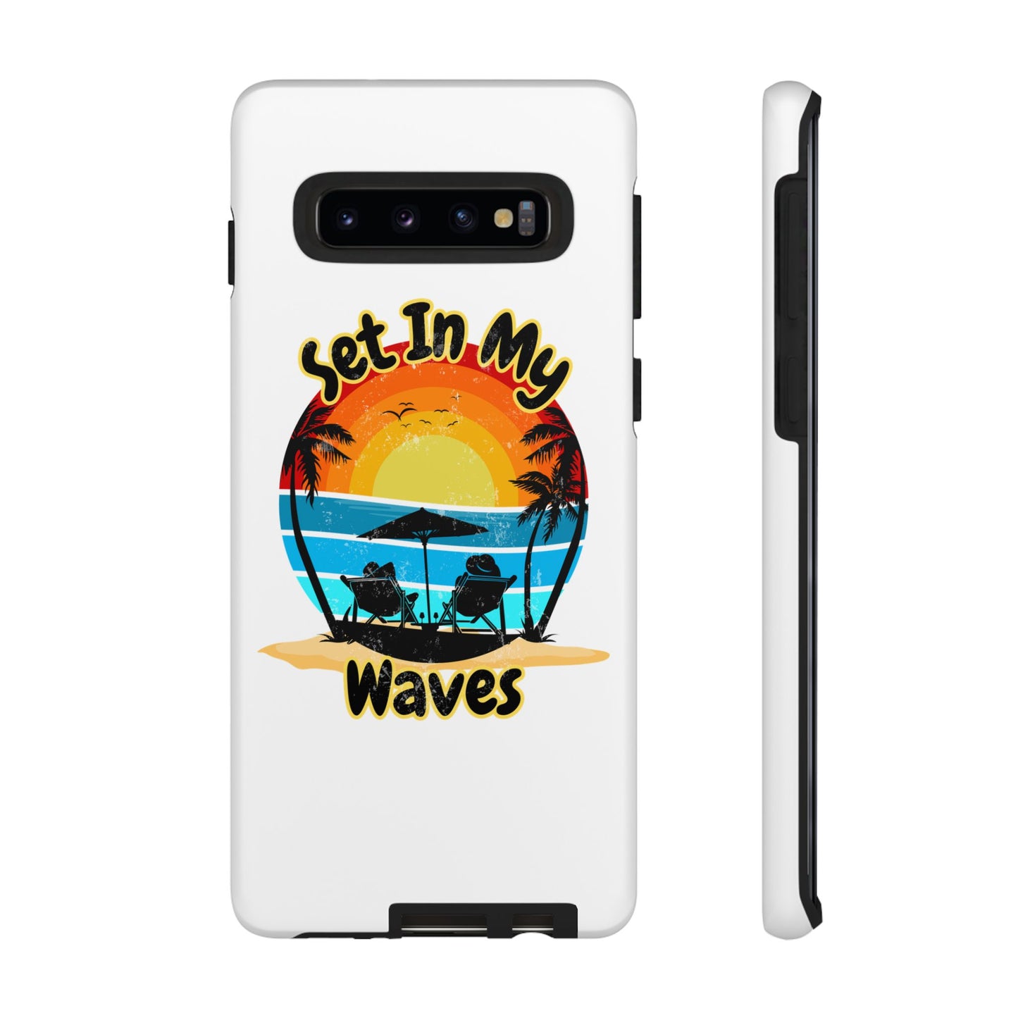 "Set In My Waves" Tropical Surf Beach Paradise Phone Case