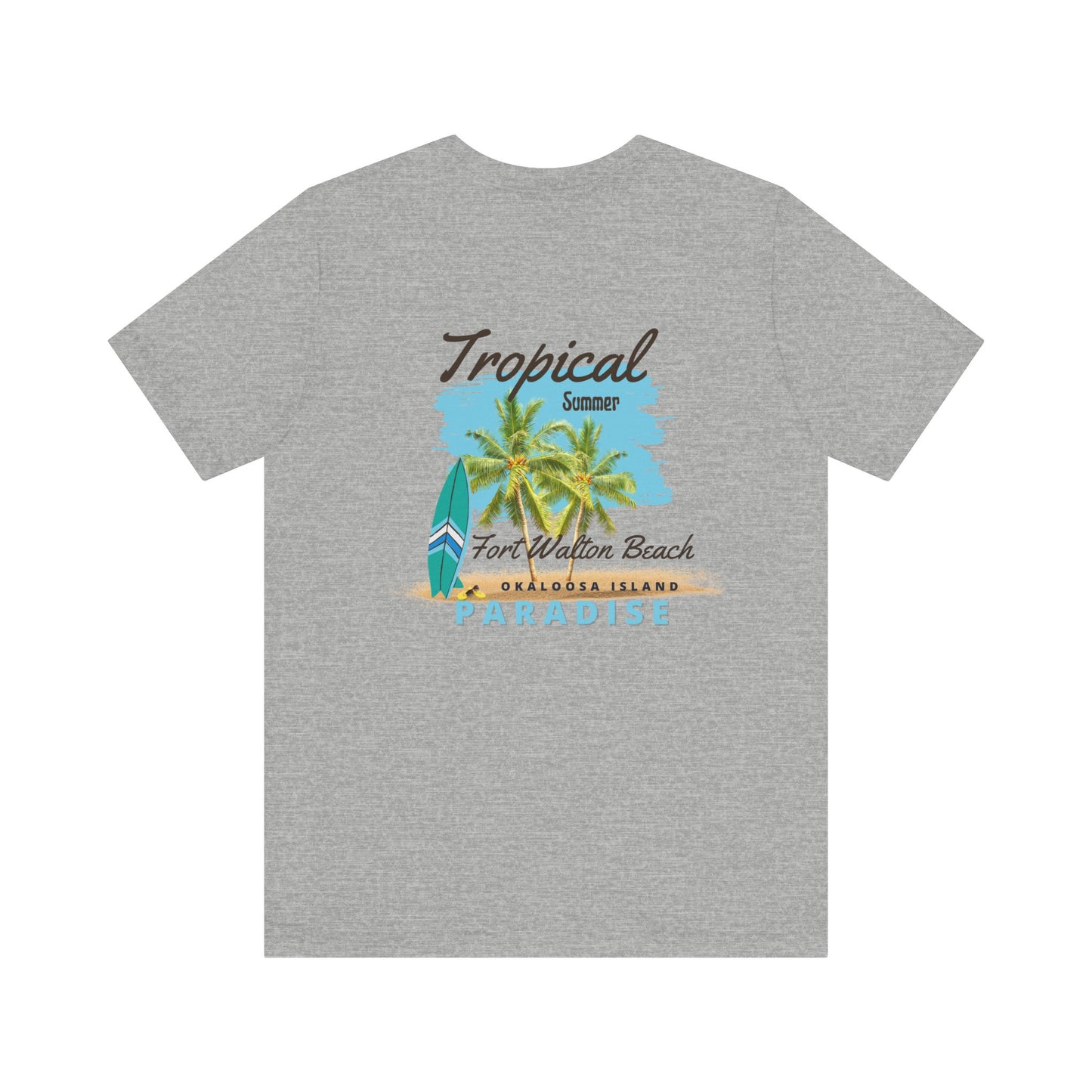 Tropical Paradise Tee: Summer Beach Vibes(Light)