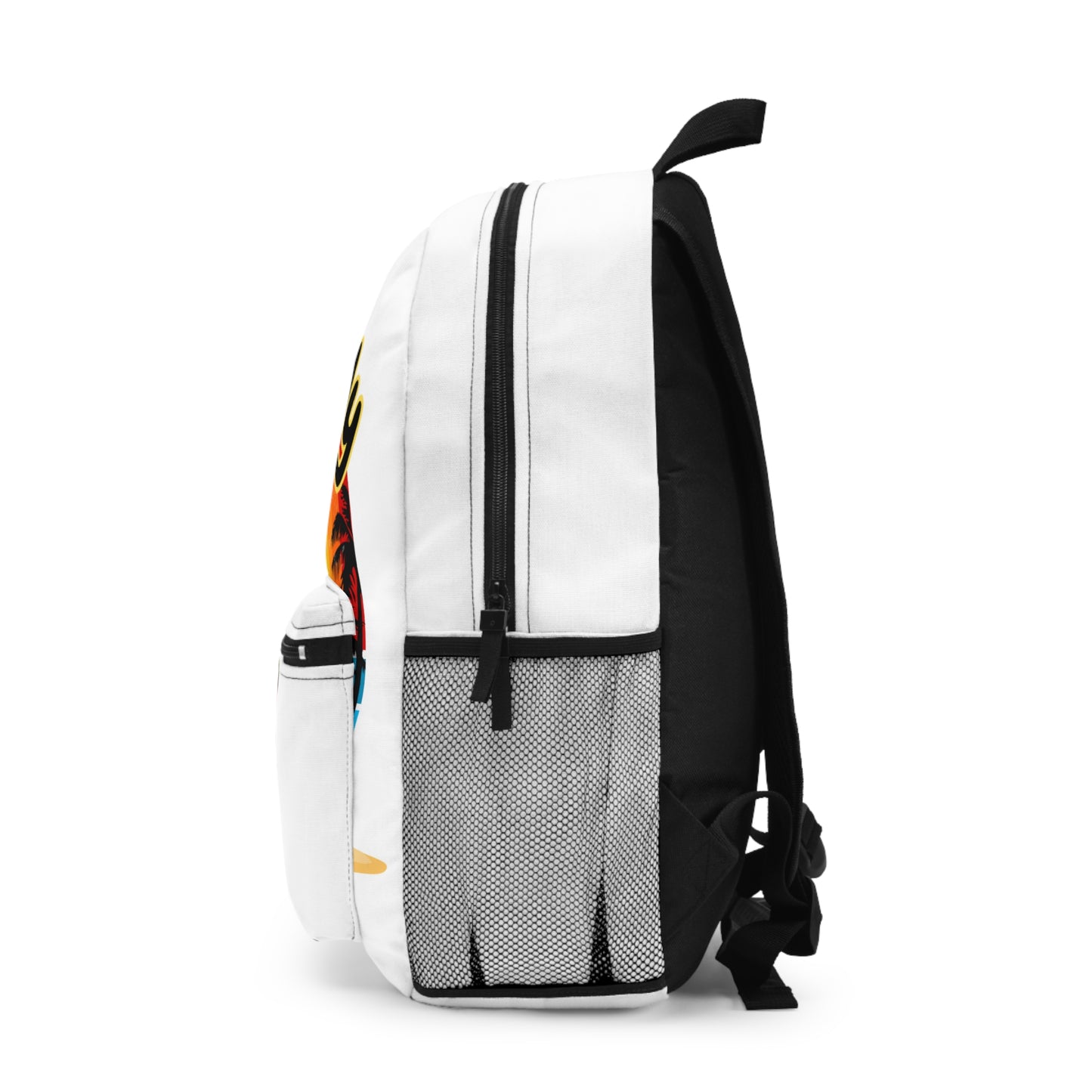 "Set In My Waves" Tropical Summer Backpack - Beach Travel Bag, Personalized School Pack, Vacation Essentials, Gift for Students