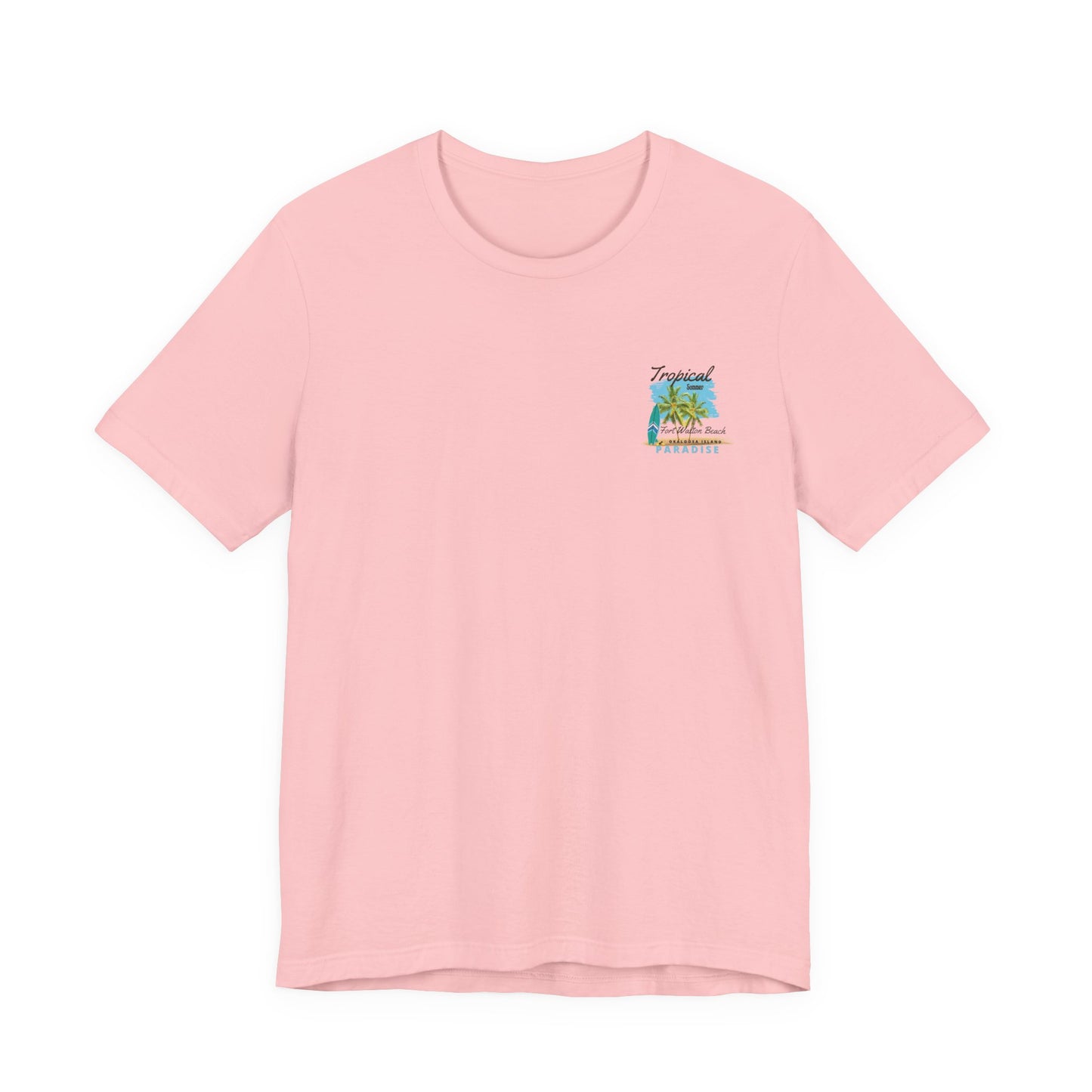 Tropical Paradise Tee: Summer Beach Vibes(Light)