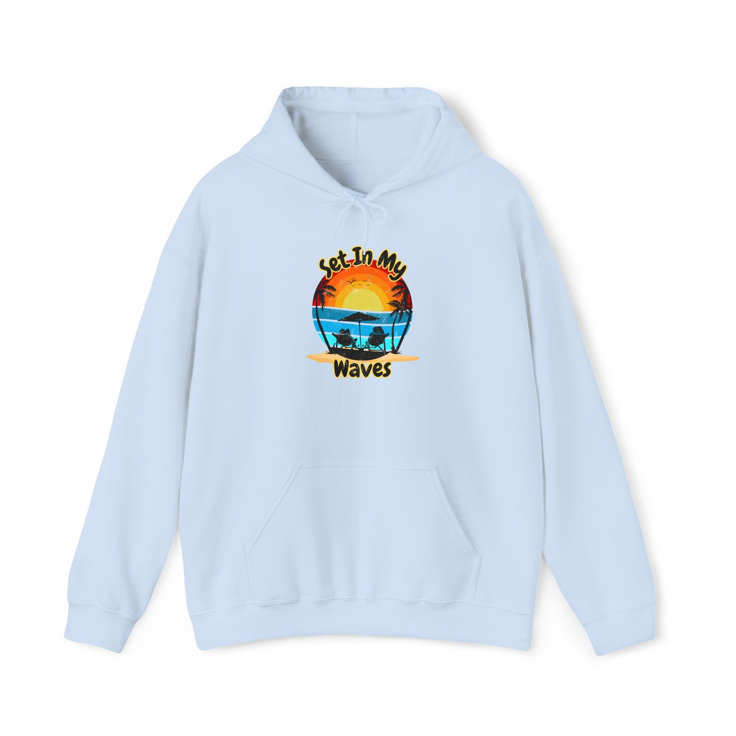 "Set In My Waves" Tropical Paradise Hoodie