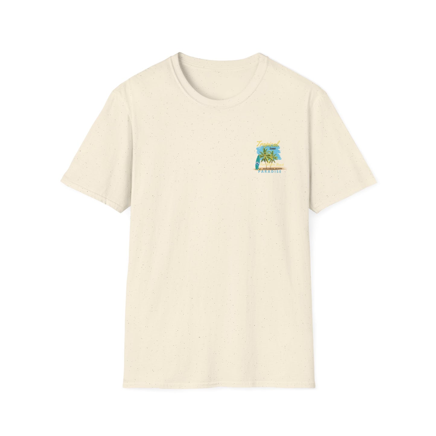 Tropical Summer T-Shirt, Paradise Tee, Beach Vacation Shirt, Casual Wear, Gift for Beach Lovers
