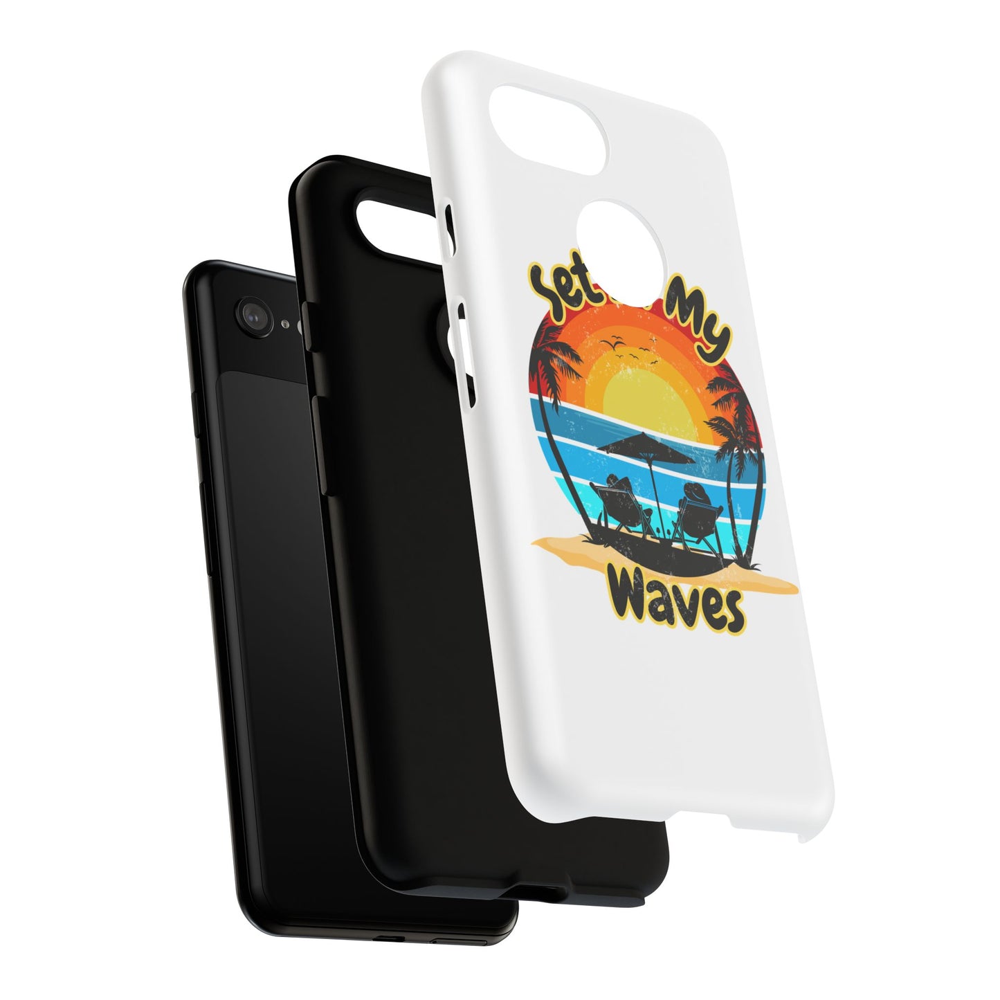 "Set In My Waves" Tropical Surf Beach Paradise Phone Case