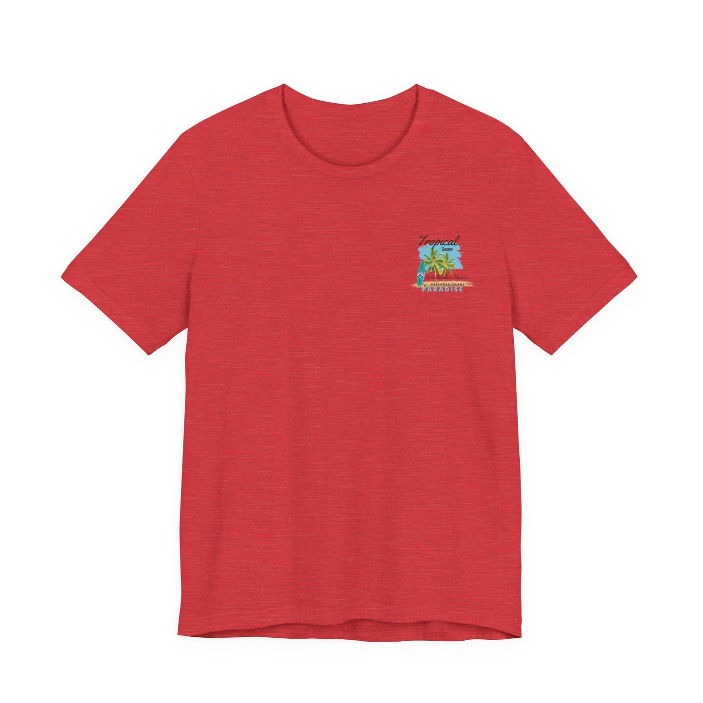 Tropical Paradise Tee: Summer Beach Vibes(Light)