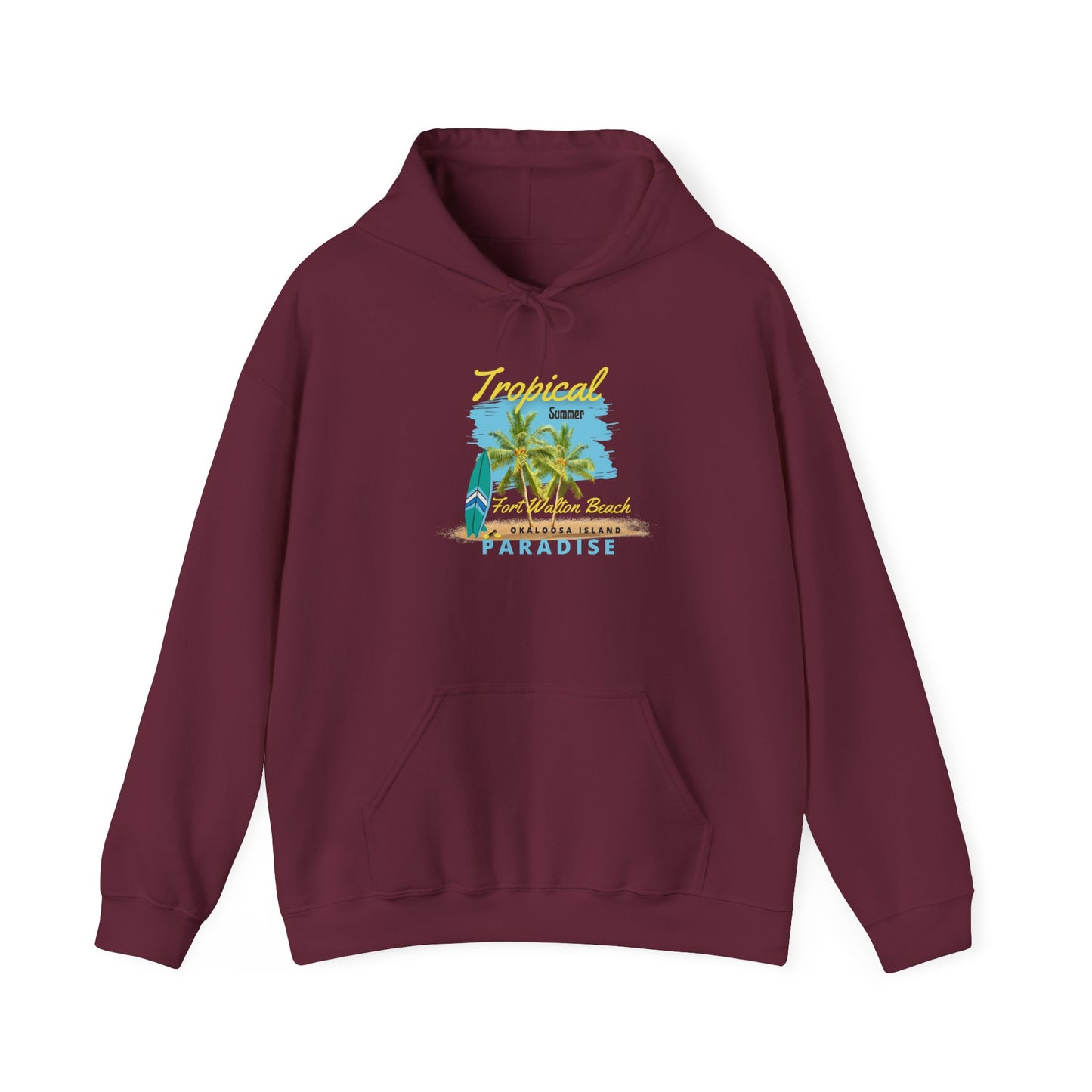 Tropical Paradise Hoodie(Dark)