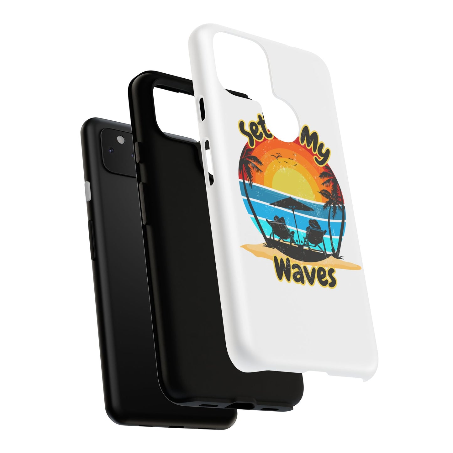 "Set In My Waves" Tropical Surf Beach Paradise Phone Case