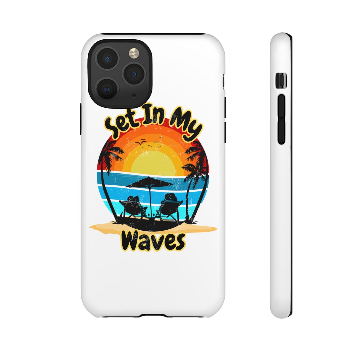"Set In My Waves" Tropical Surf Beach Paradise Phone Case