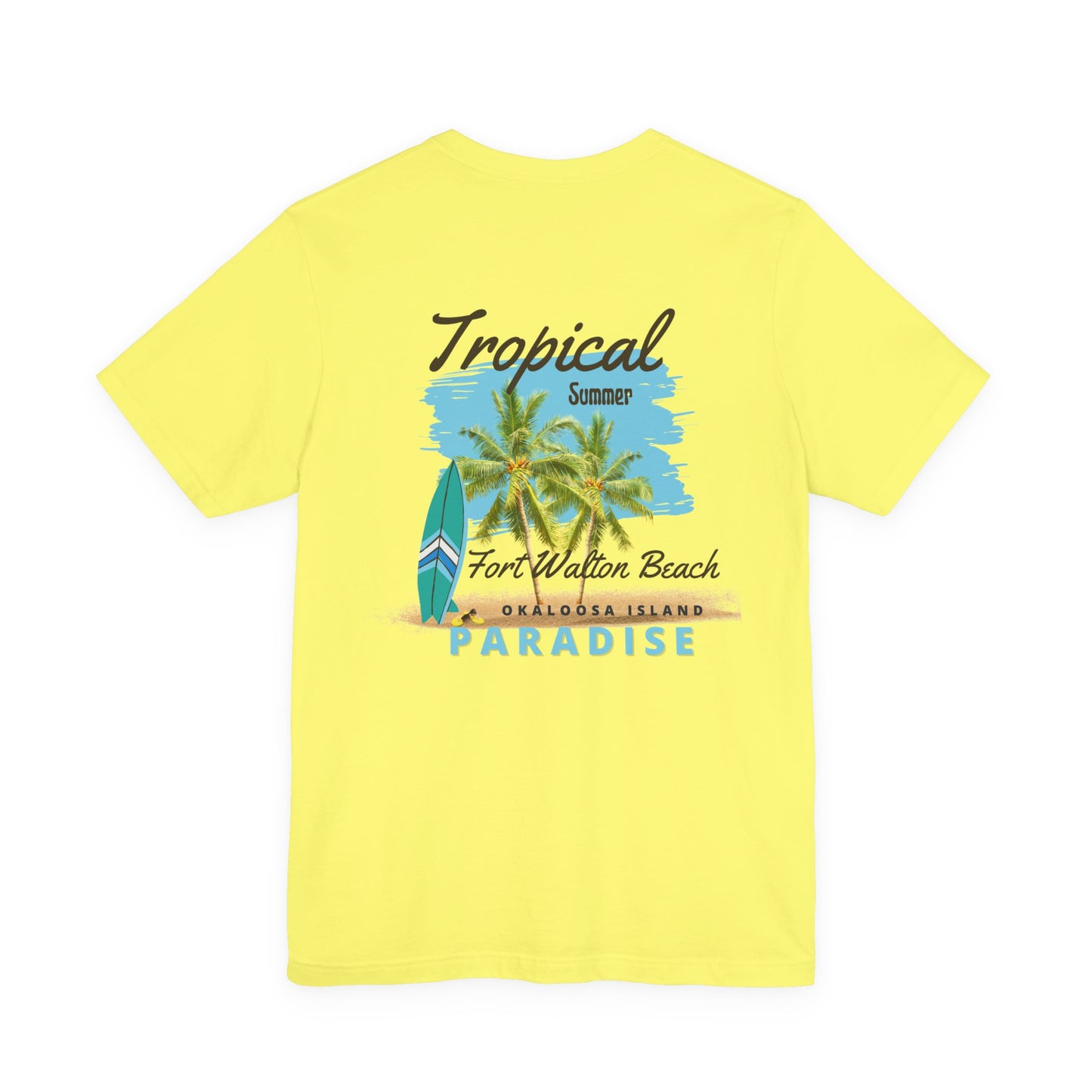 Tropical Paradise Fort Walton Beach/Destin T-Shirt(Light Colors)
