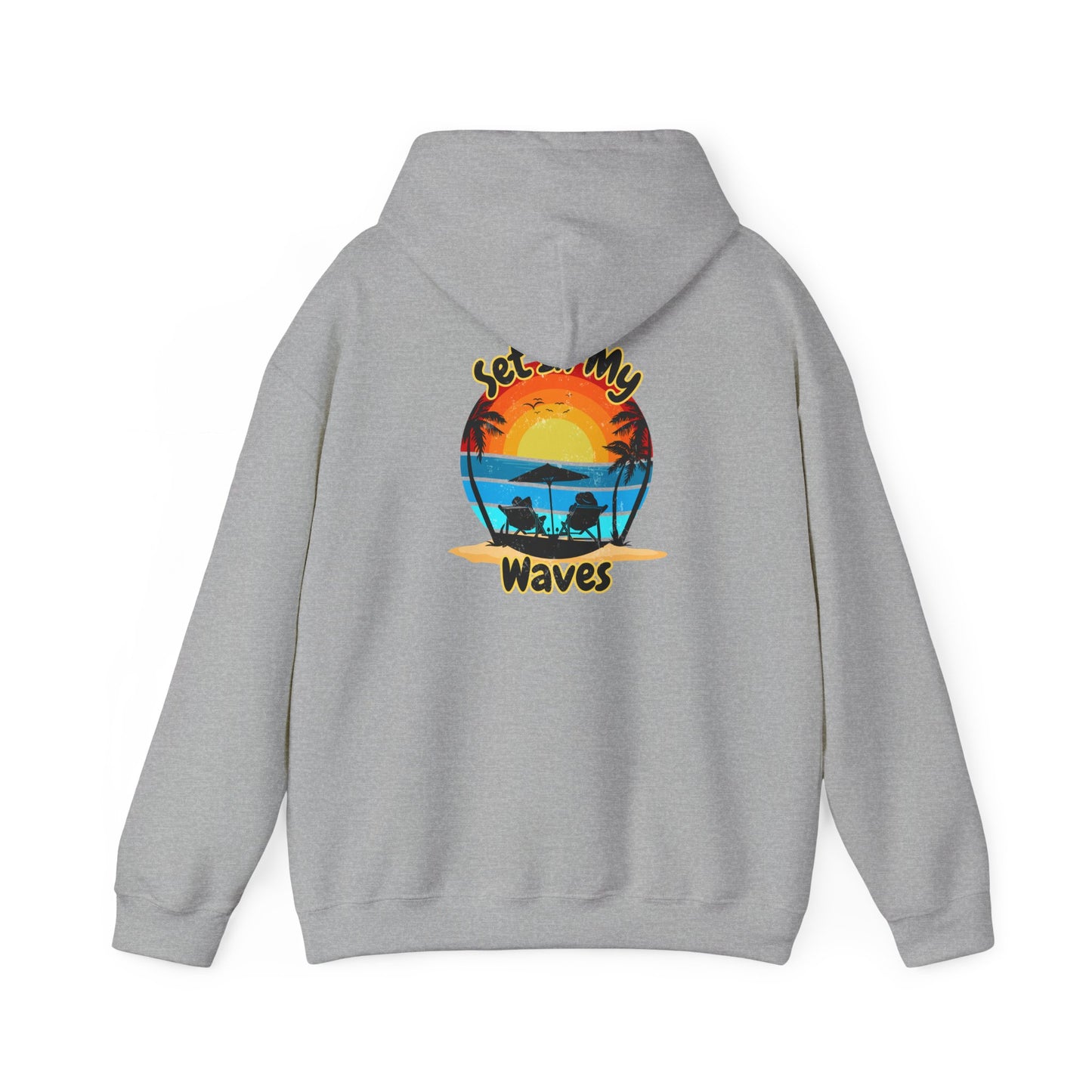 "Set In My Waves" Tropical Paradise Hoodie