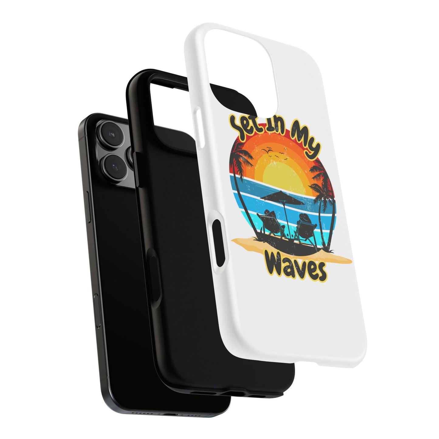"Set In My Waves" Tropical Surf Beach Paradise Phone Case
