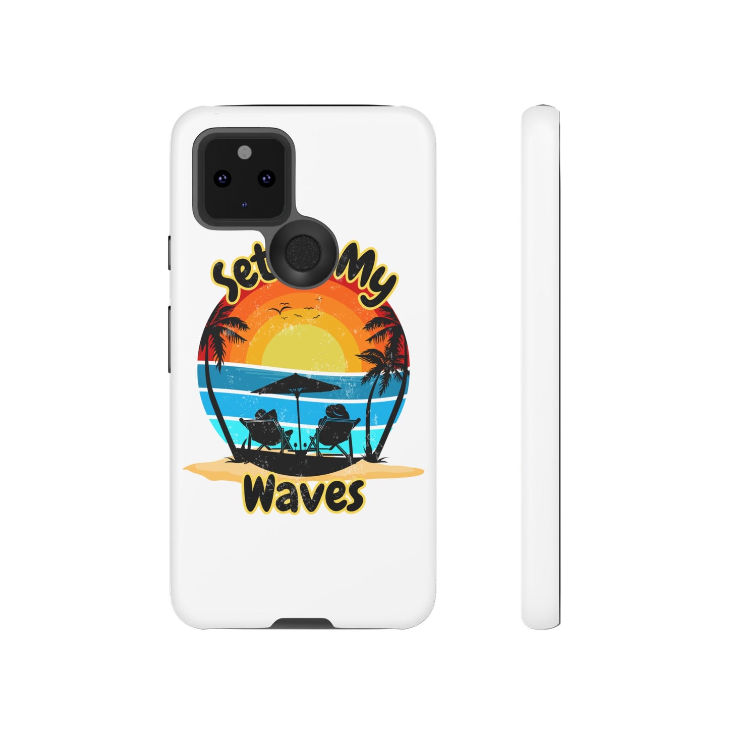 "Set In My Waves" Tropical Surf Beach Paradise Phone Case