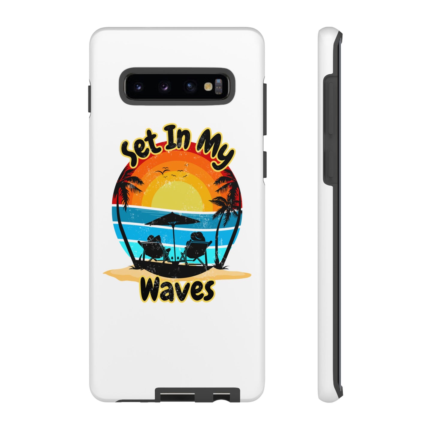 "Set In My Waves" Tropical Surf Beach Paradise Phone Case