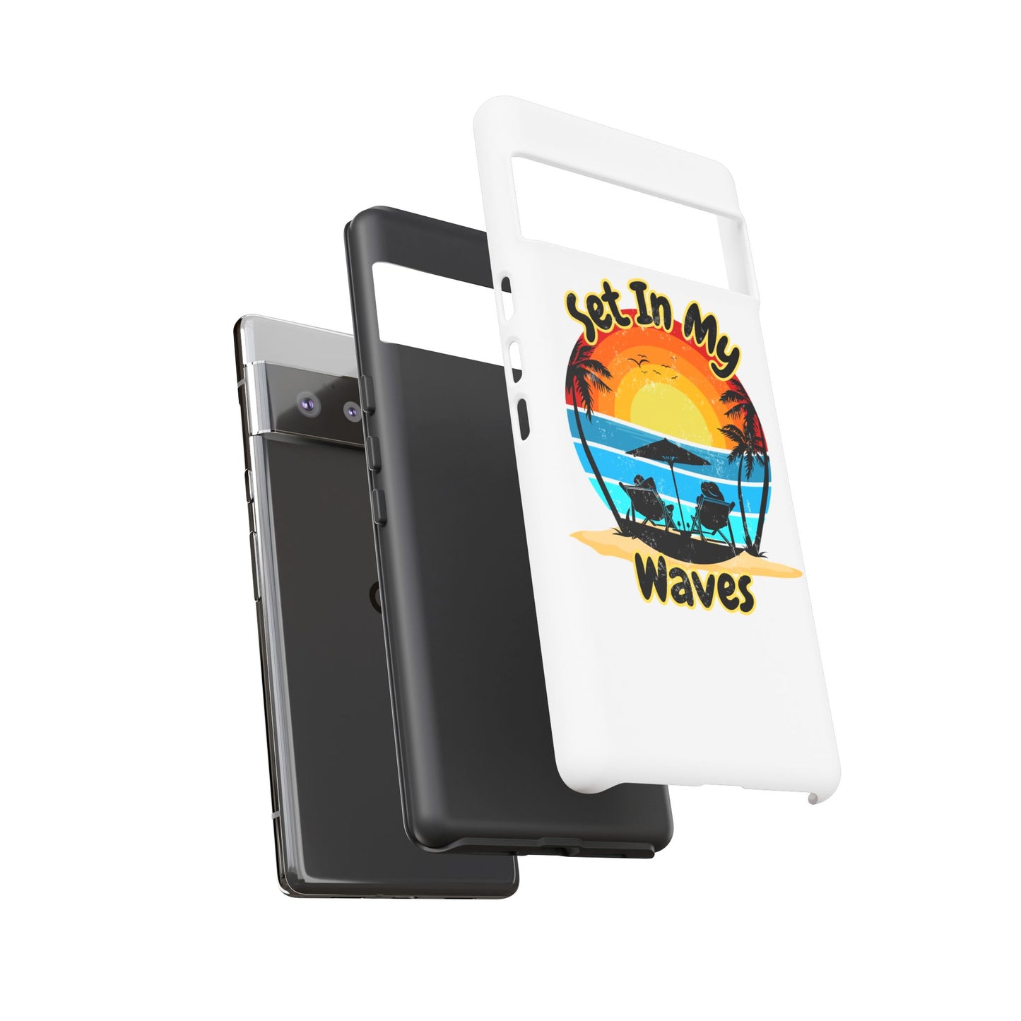 "Set In My Waves" Tropical Surf Beach Paradise Phone Case