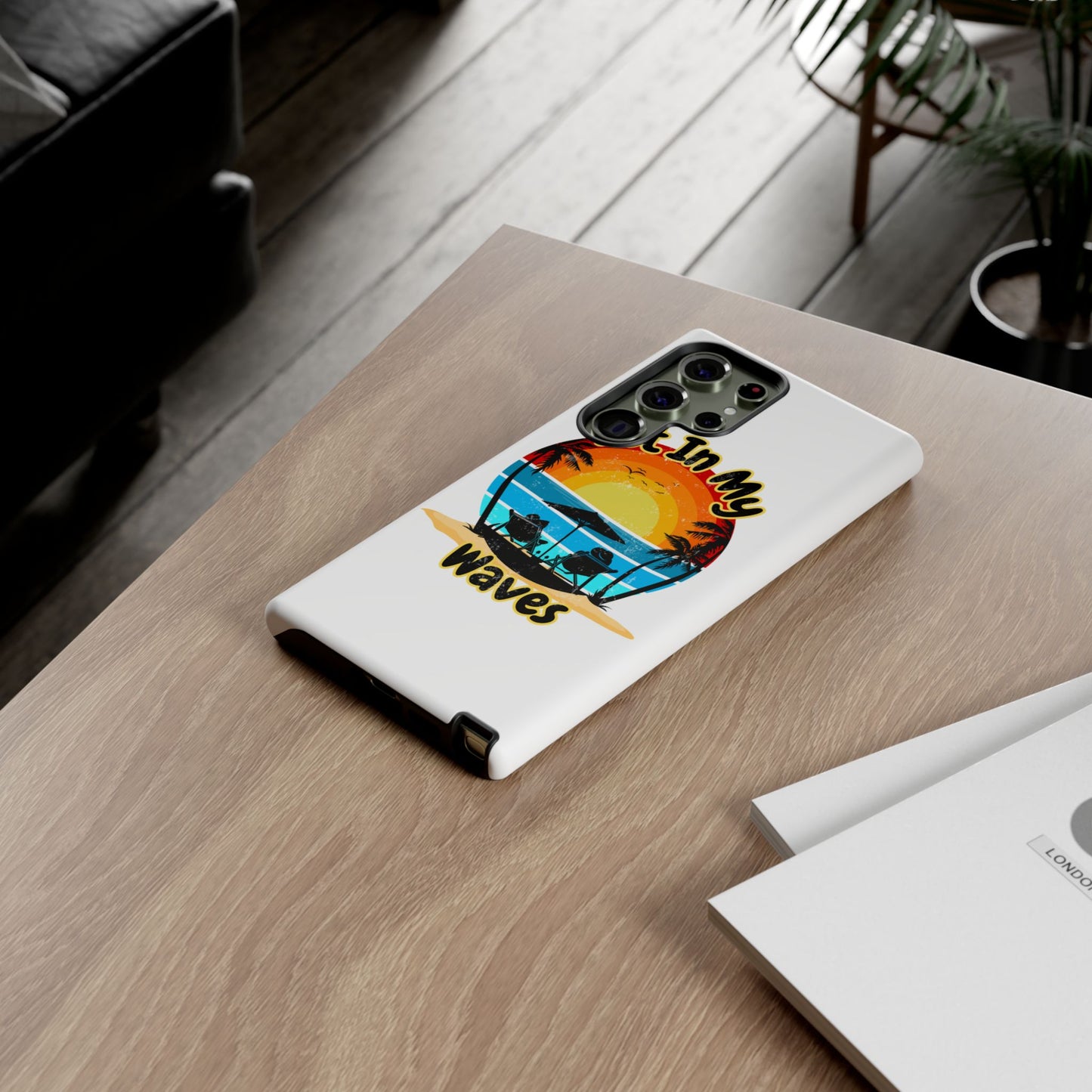 "Set In My Waves" Tropical Surf Beach Paradise Phone Case