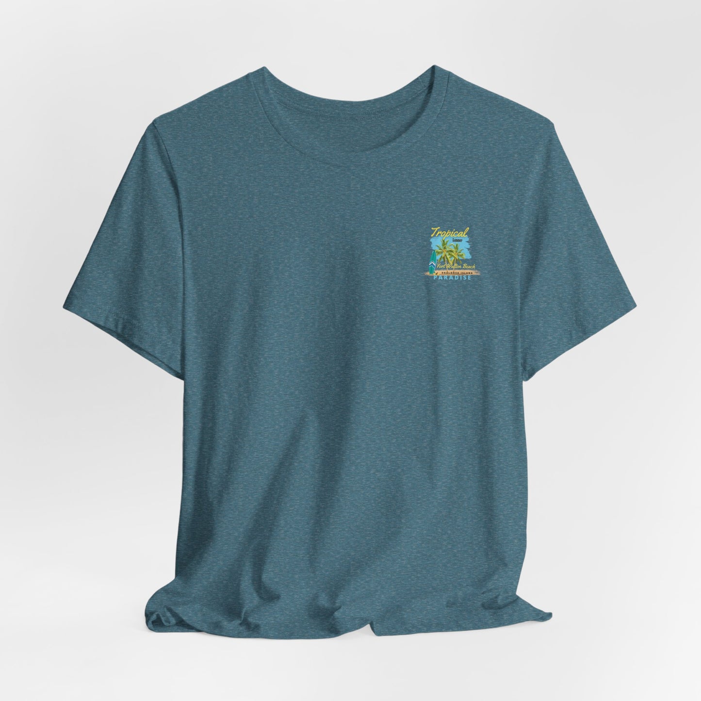 Tropical Paradise Fort Walton Beach/Destin T-Shirt(Dark Colors)