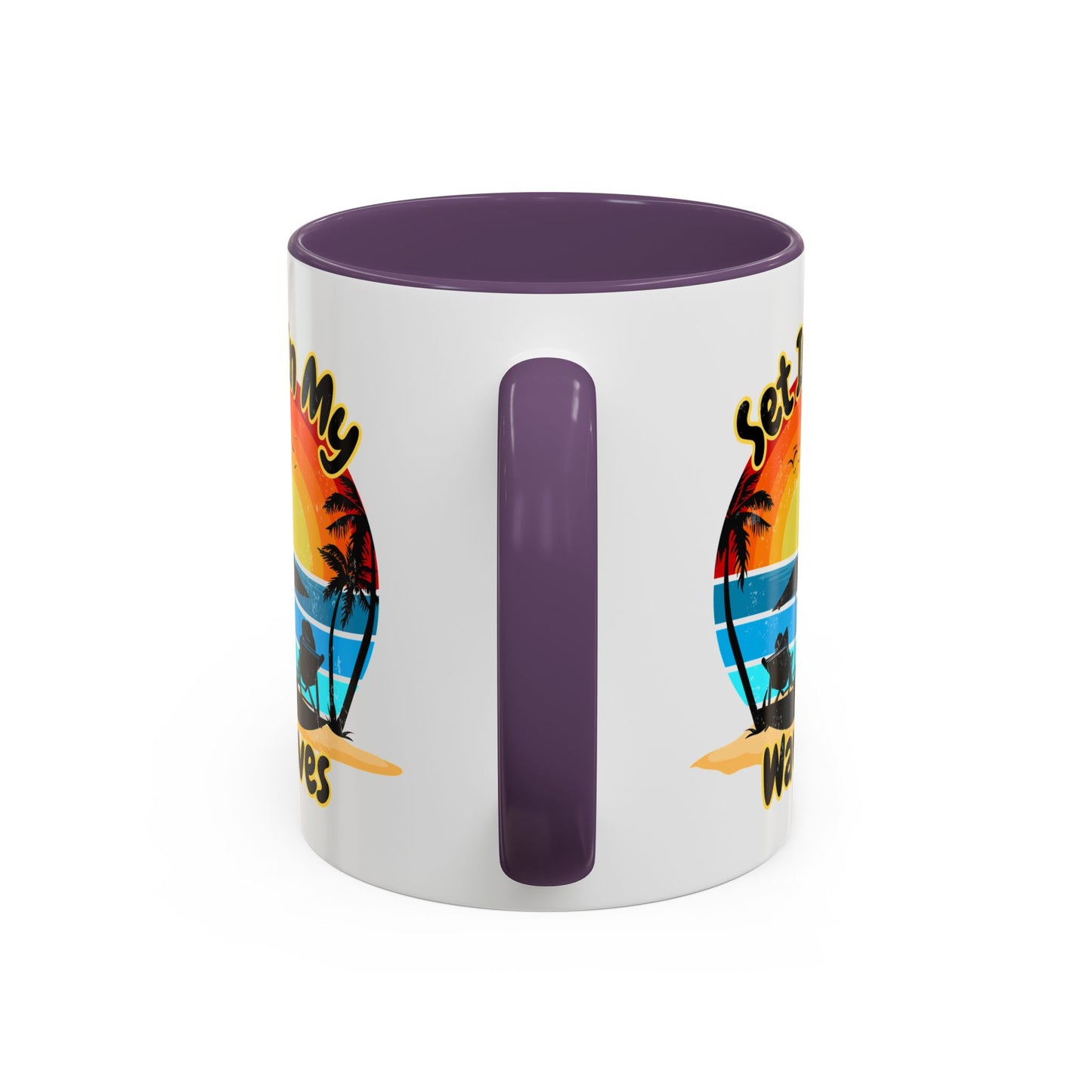 "Set In My Waves" Accent Coffee Mug (11, 15oz)