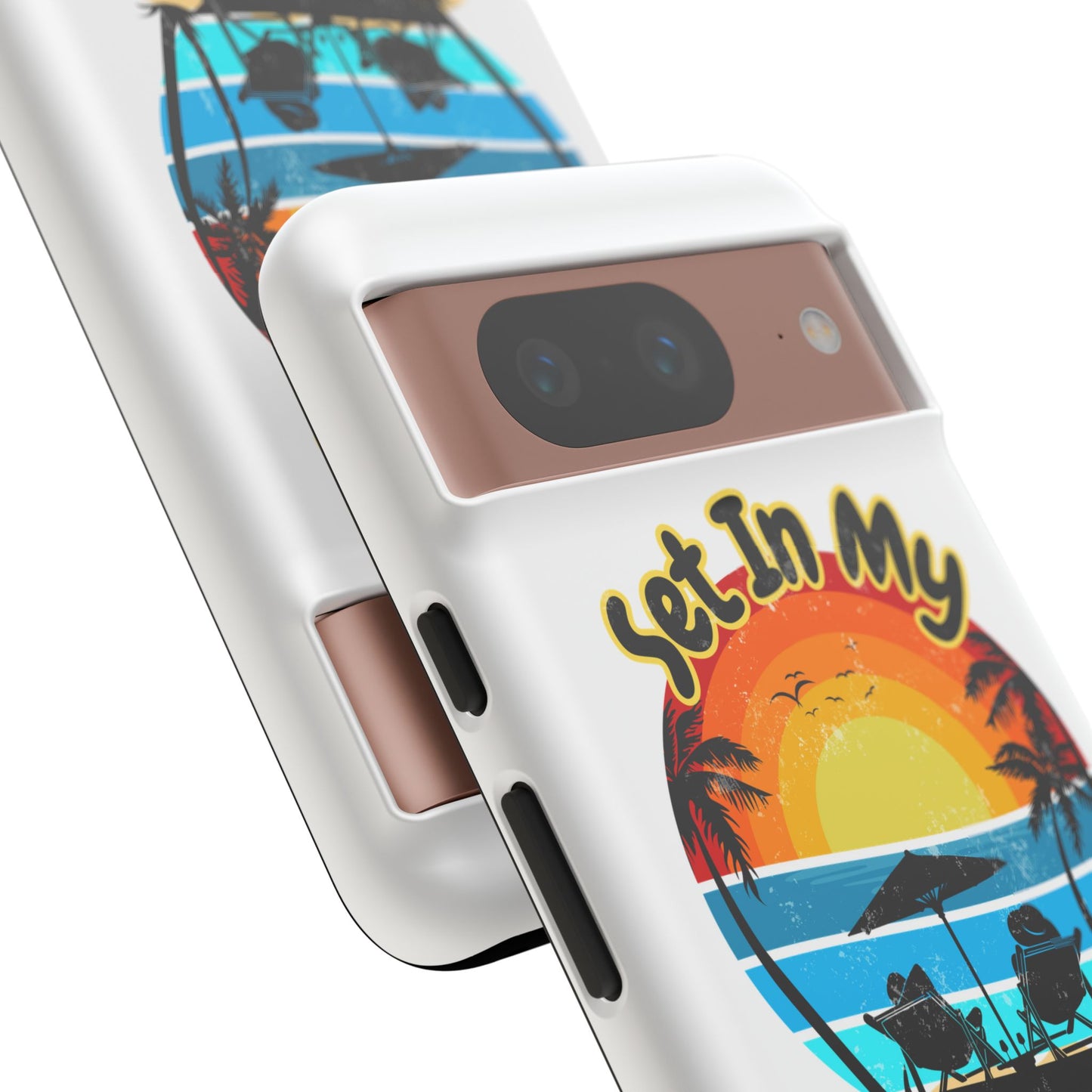 "Set In My Waves" Tropical Surf Beach Paradise Phone Case