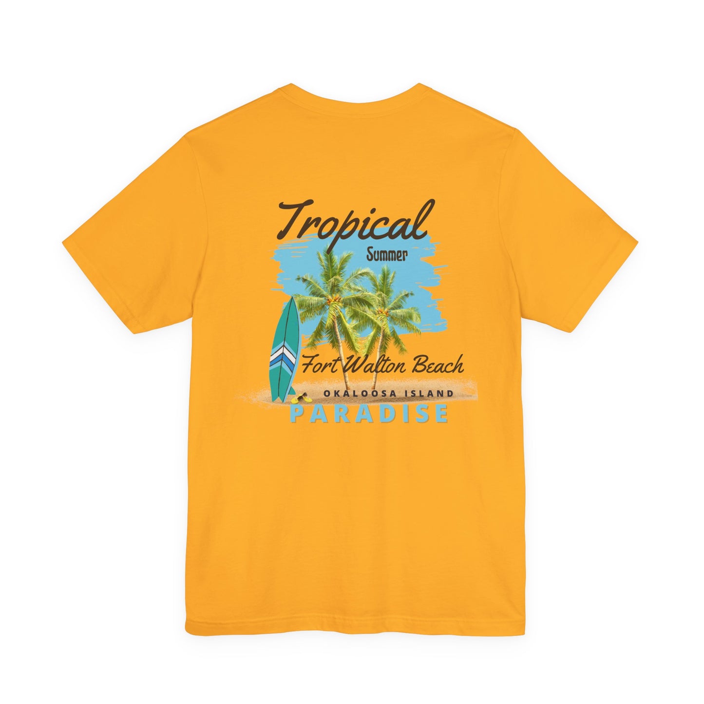 Tropical Paradise Fort Walton Beach/Destin T-Shirt(Light Colors)