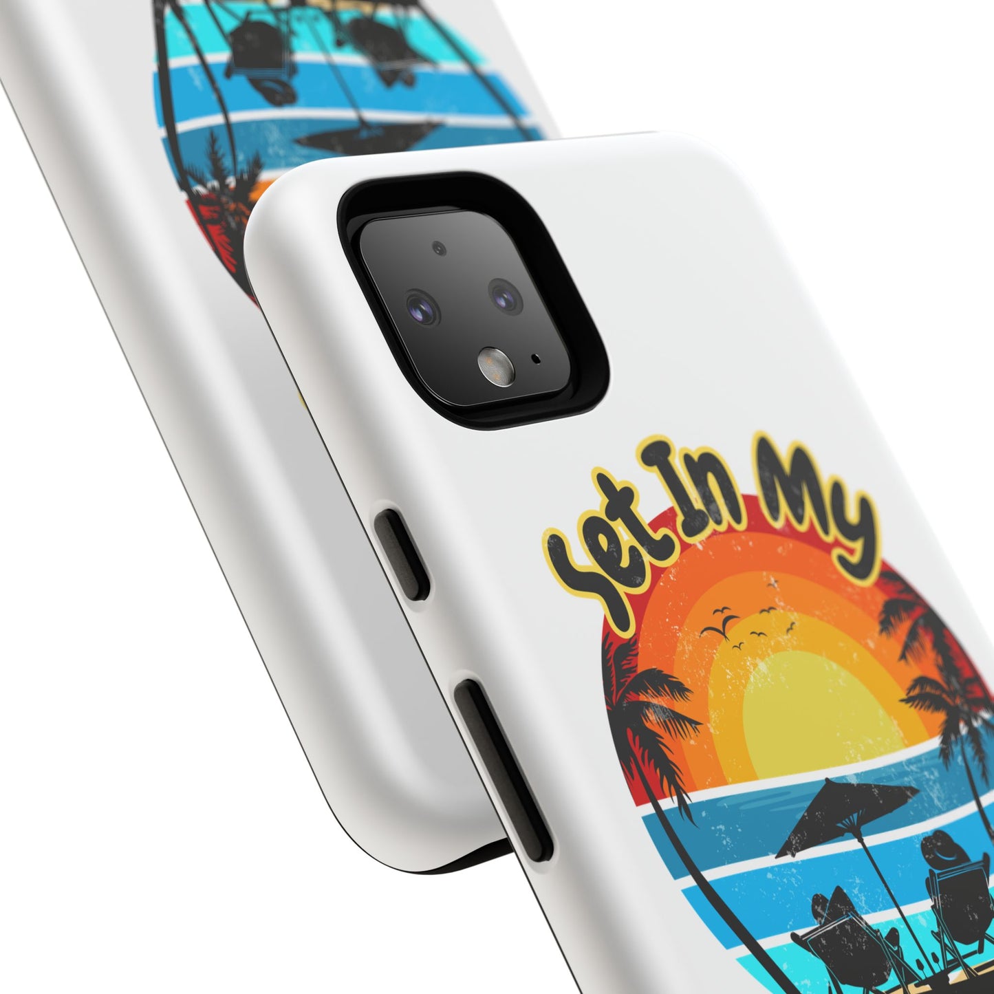 "Set In My Waves" Tropical Surf Beach Paradise Phone Case