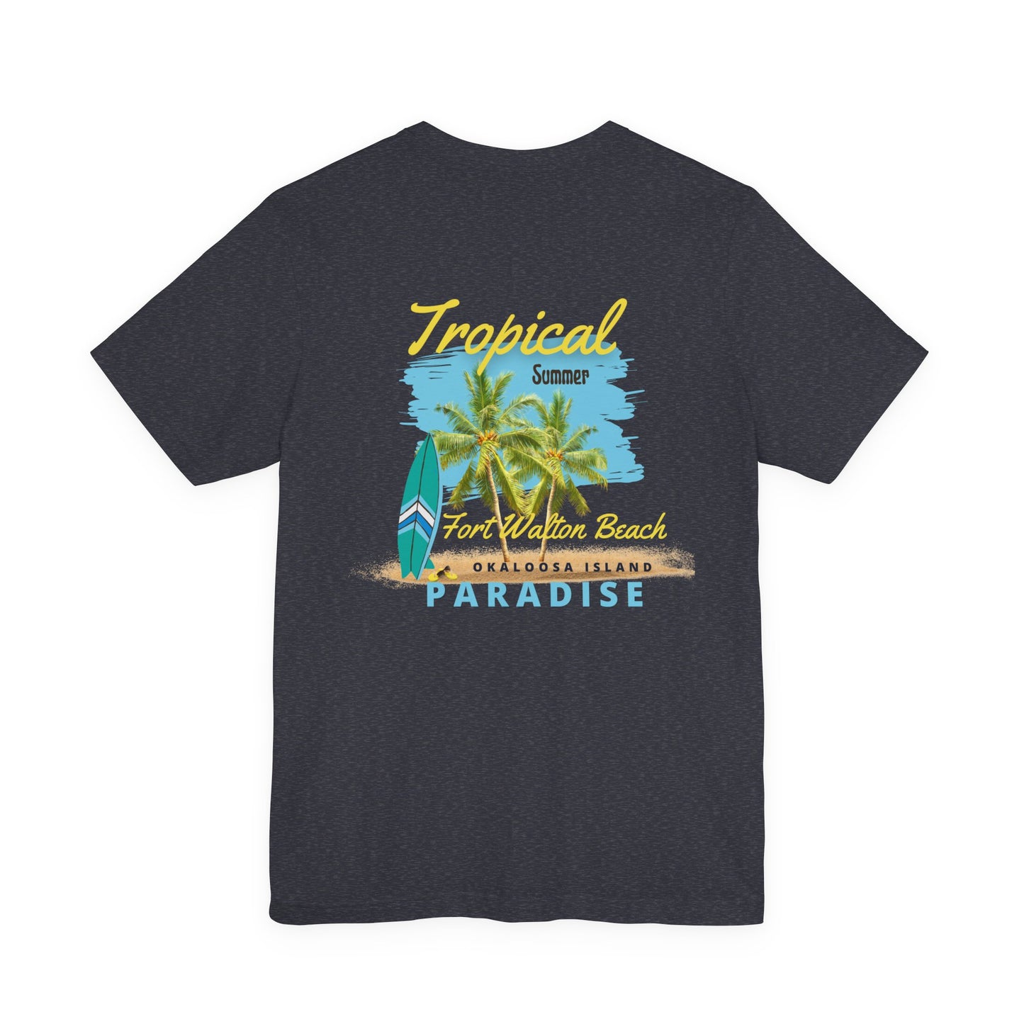 Tropical Paradise Fort Walton Beach/Destin T-Shirt(Dark Colors)